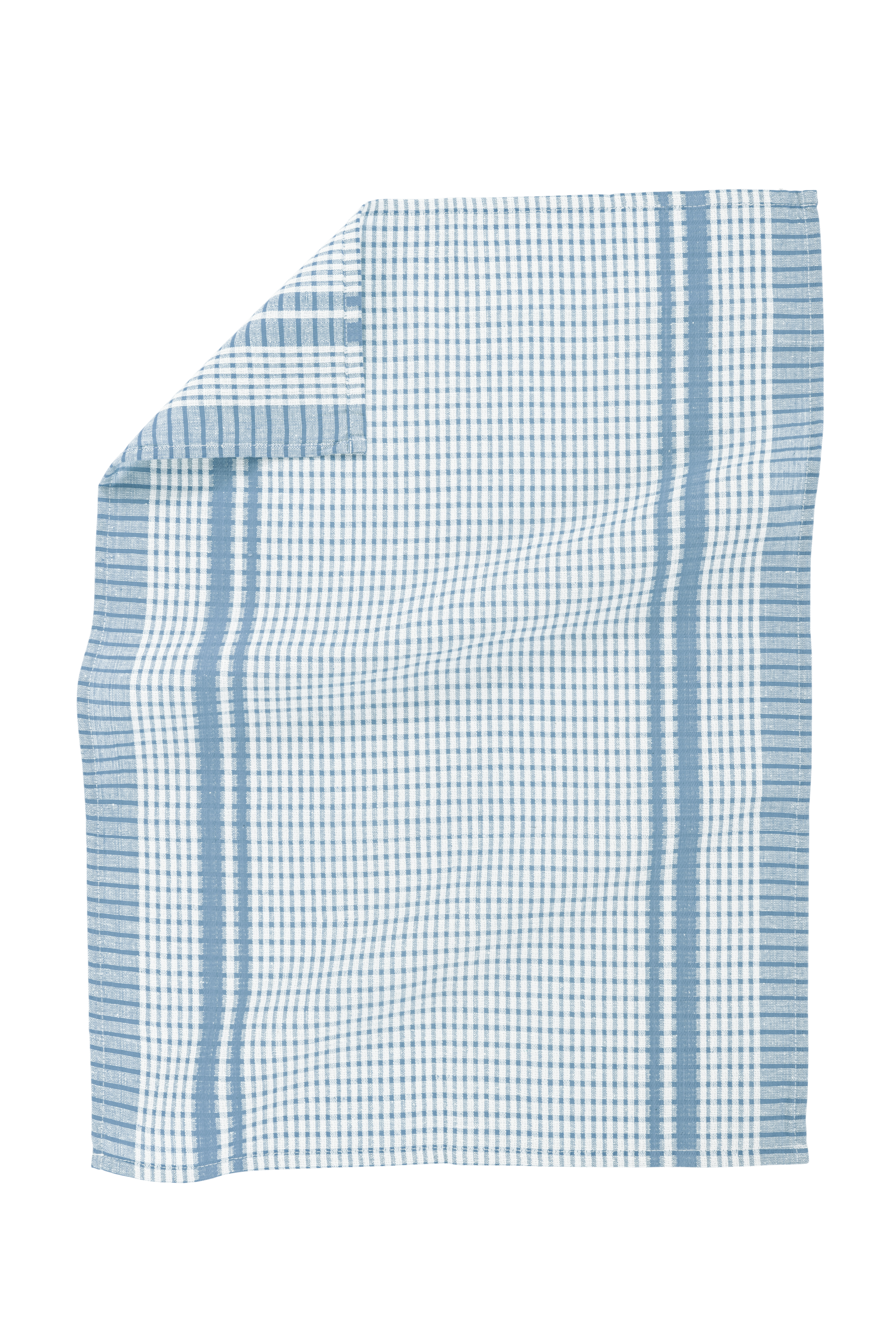 Kitchen towel WAFFLE - SET/4 - 50x70 cm, light blue