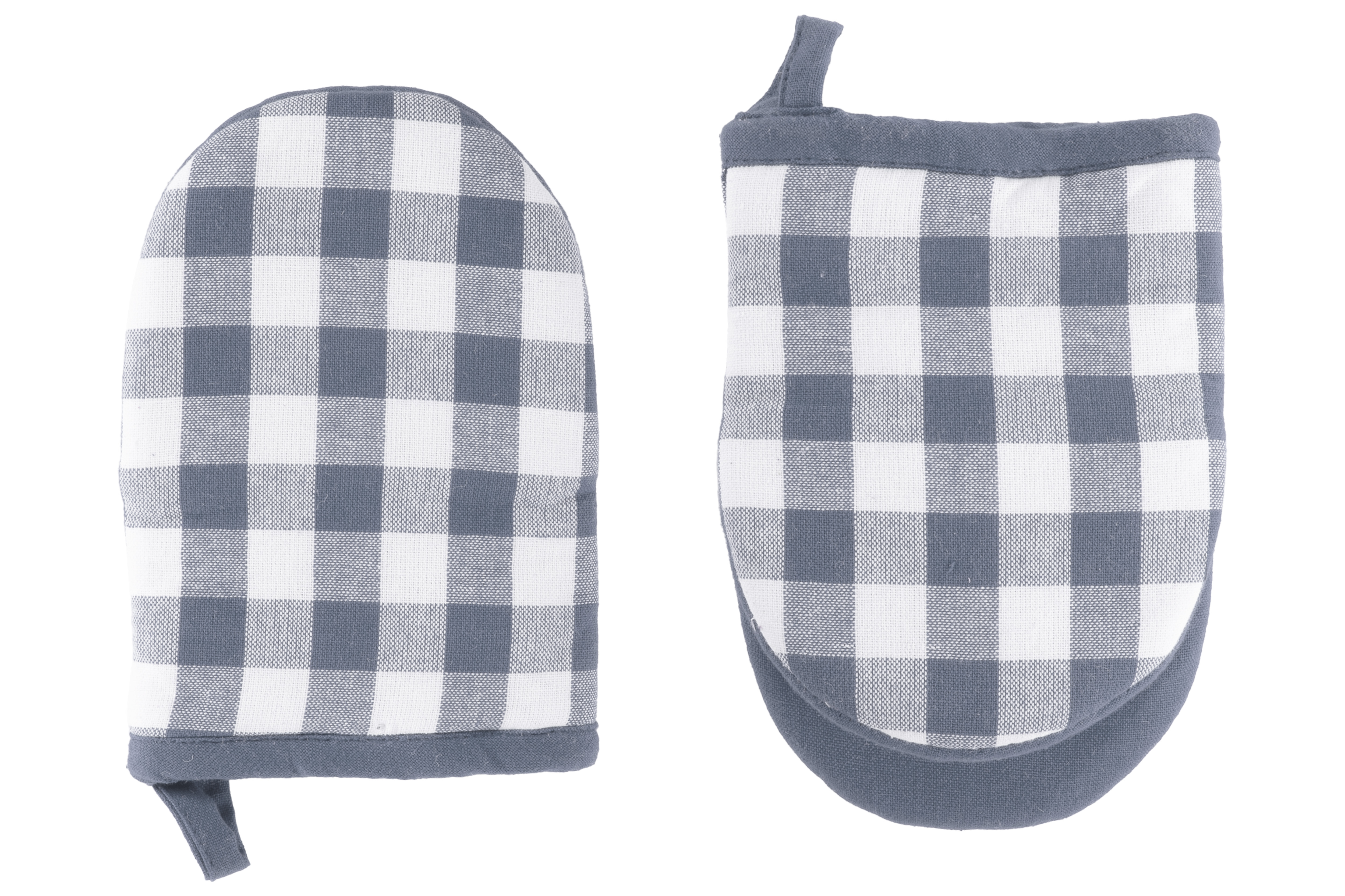 Gripper GINGHAM - SET/2 - 13x19 cm, blauw