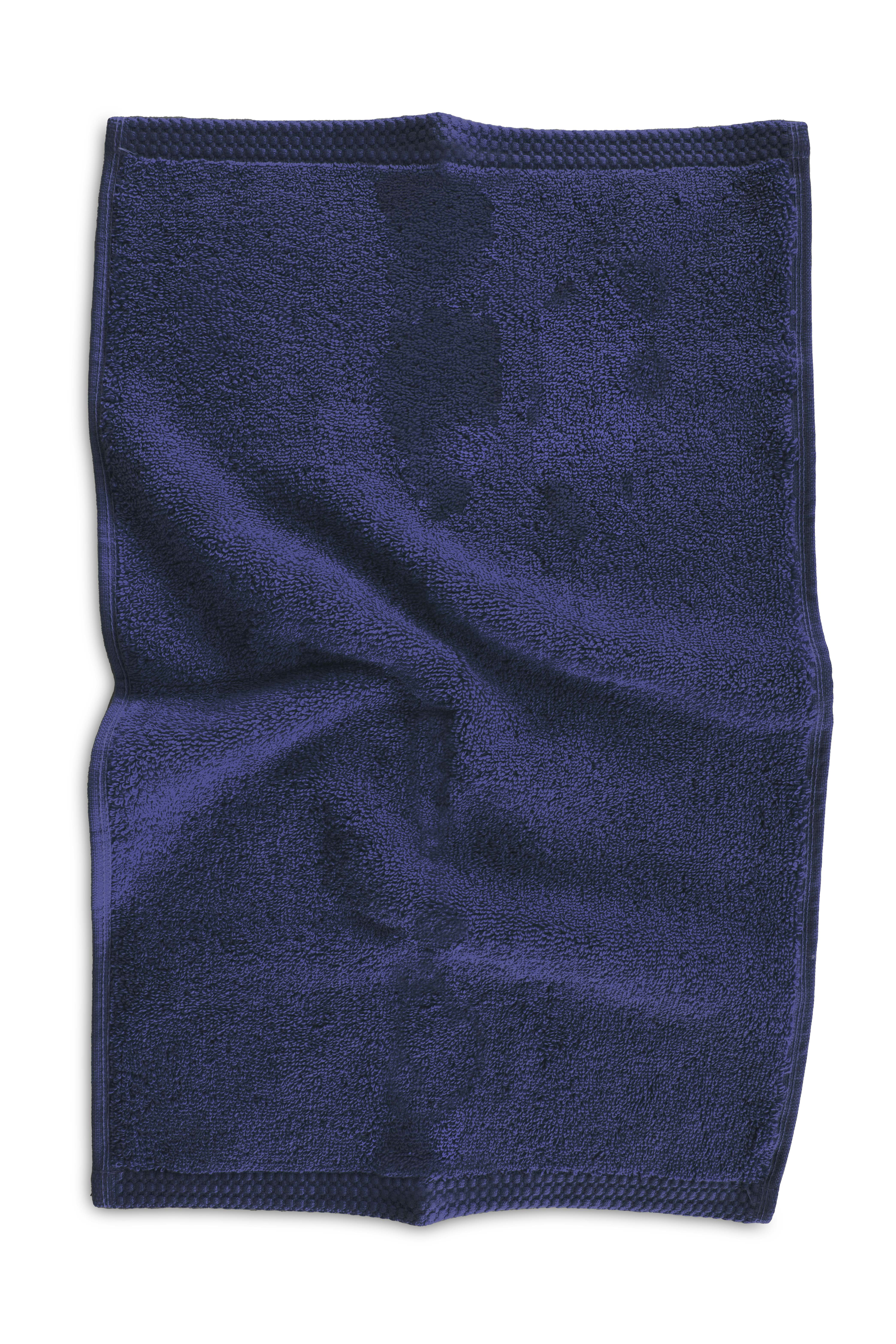 Gastendoekje DELUX 30x50cm, dark blue