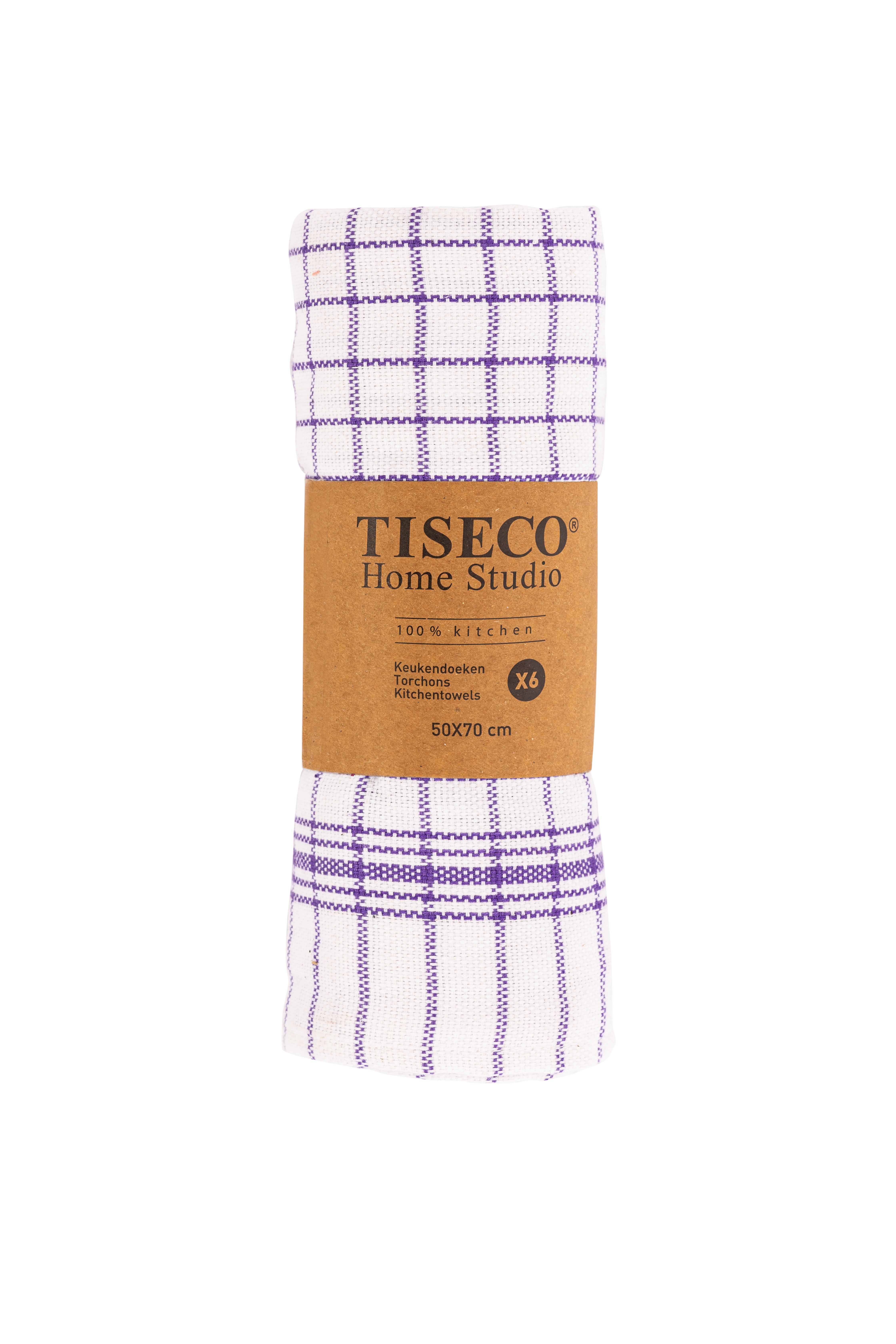 Torchon ROLL - SET/6 - 50x70 cm, bleu