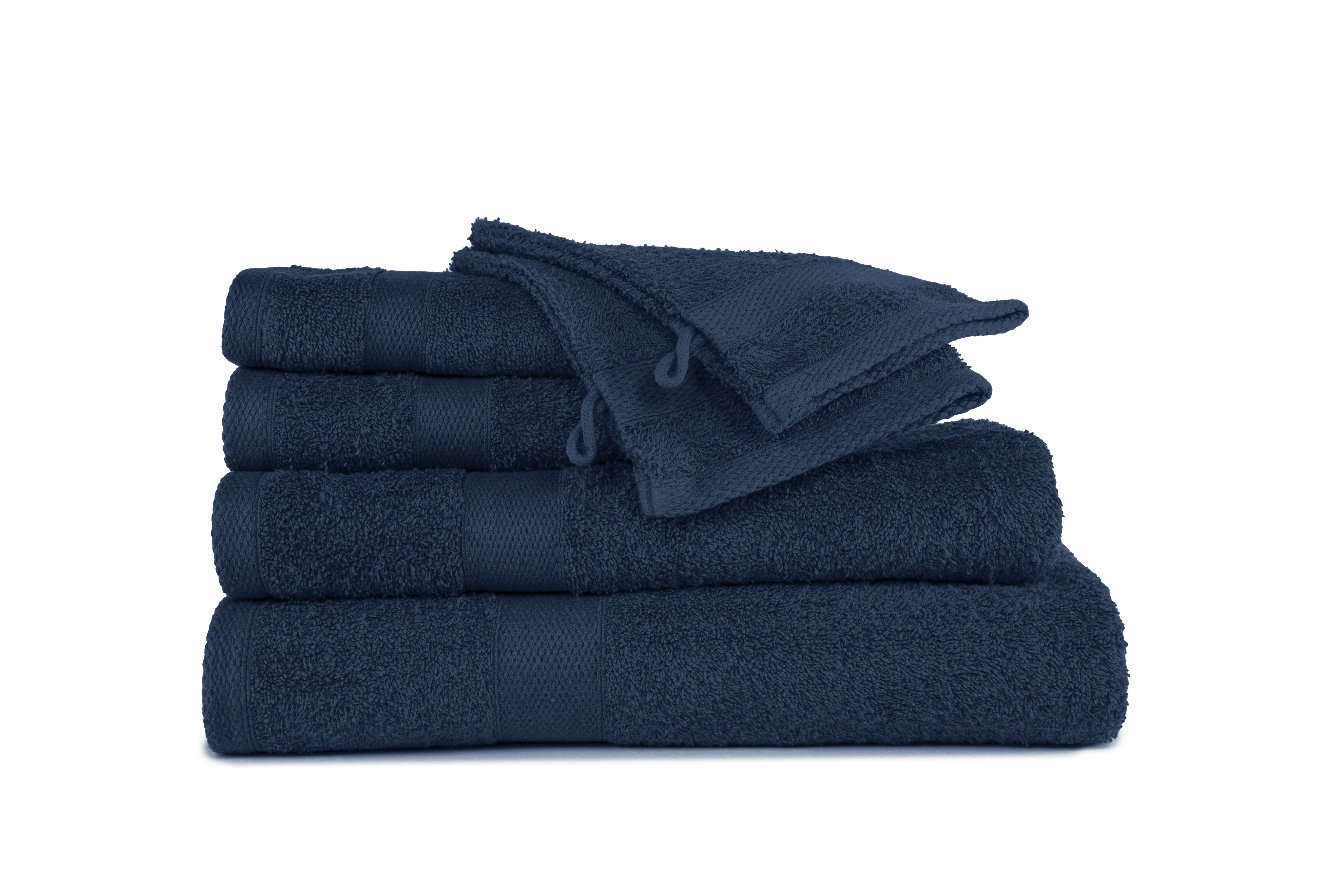 Washing glove RIVA  - SET/2 - 15x21 cm, blue insigna