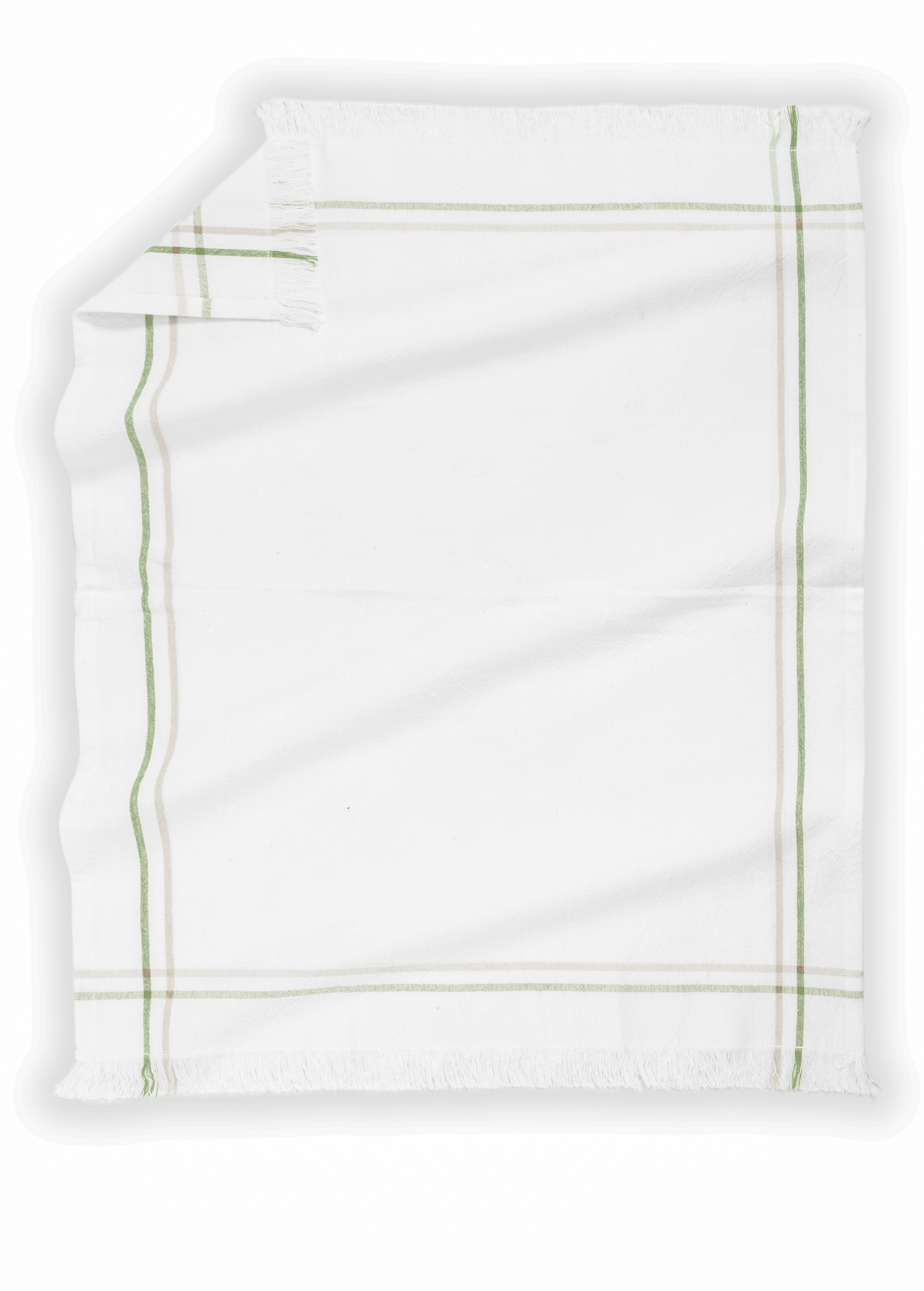 Tea towel CAVENDISH - SET/3 - 50x70 cm, green tea