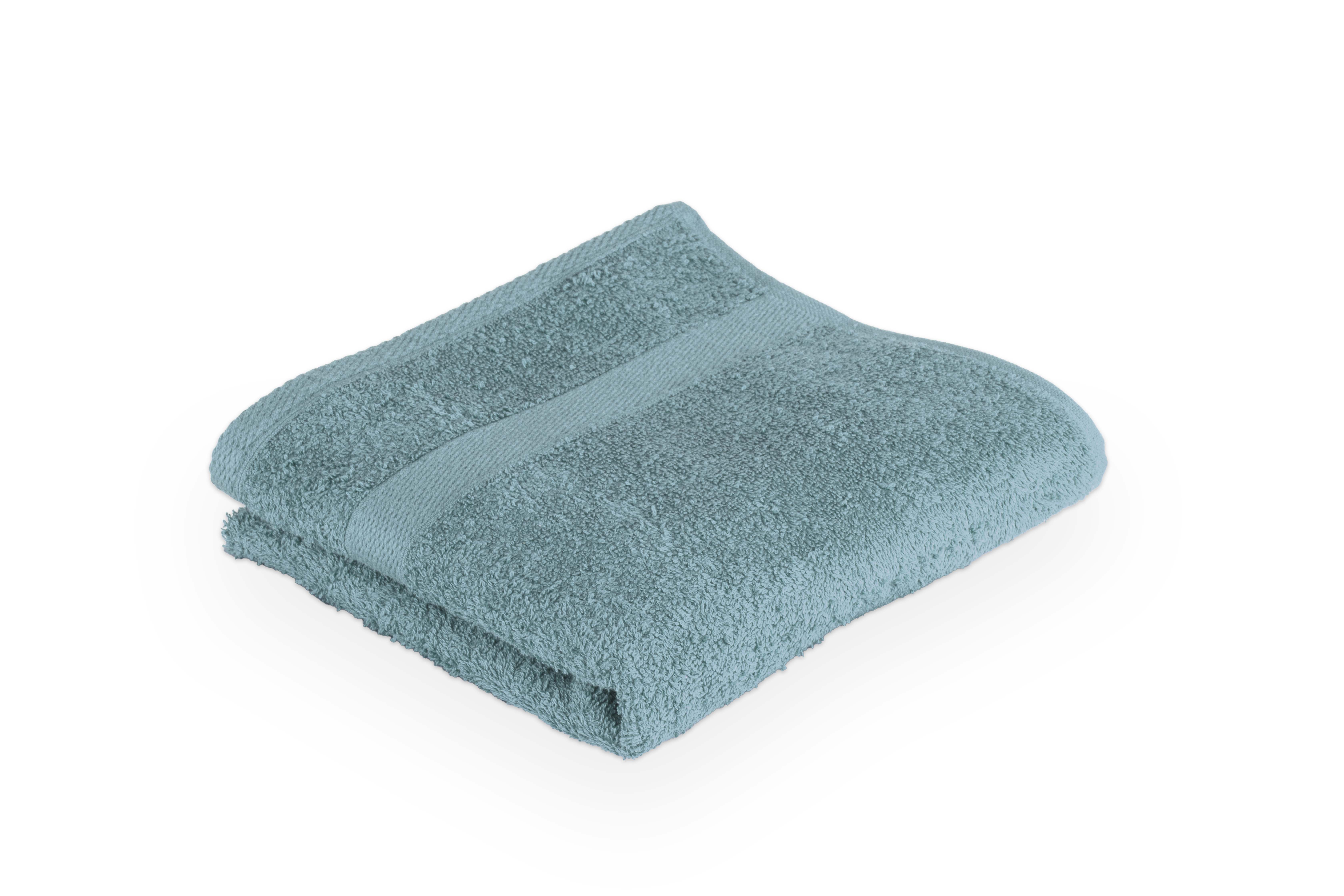 Bath towel 50x100cm, soft blue