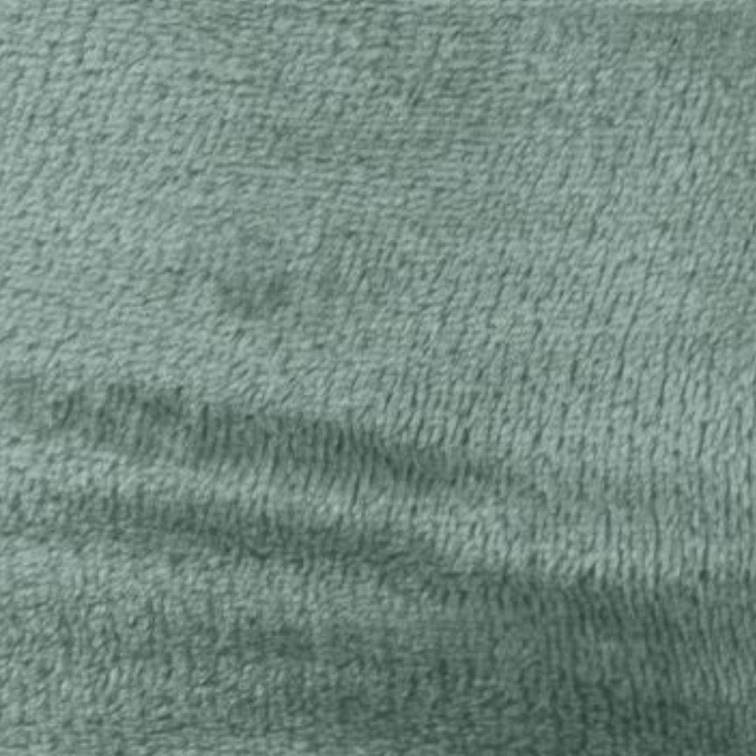 Plaid COSY Microflannel 130x160cm, sage green
