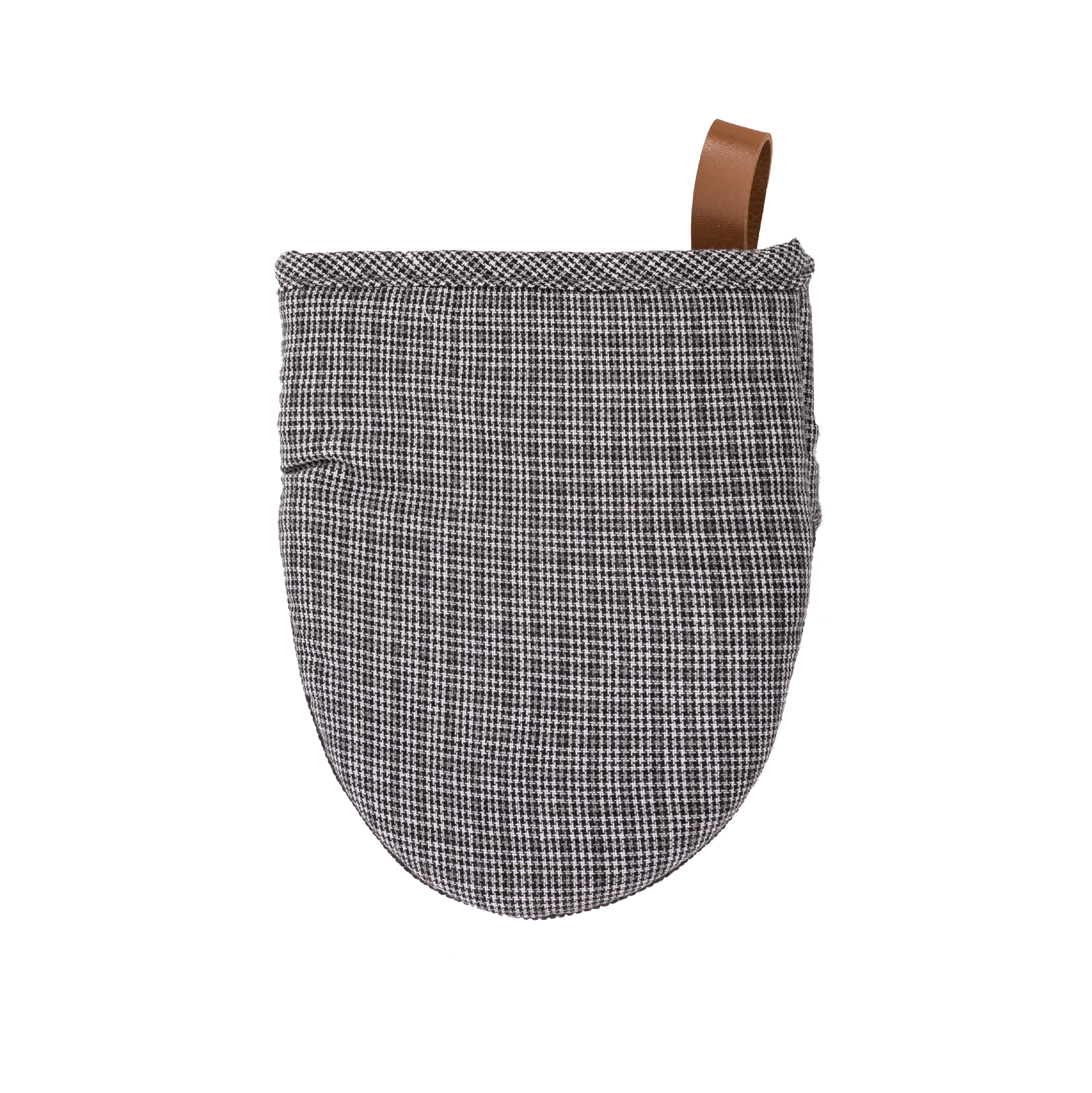 Gripper SHERLOCK HOUNDSTOOTH - SET/2 - 14x18 cm, zwart