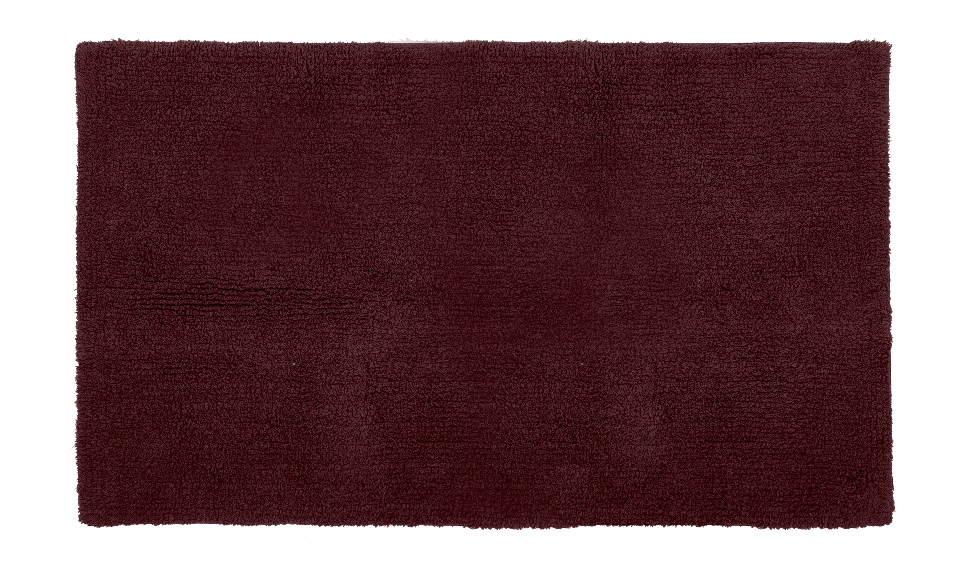 Bath mat RIVA - Cotton - Non-slip - 60x100 cm, pomegranate