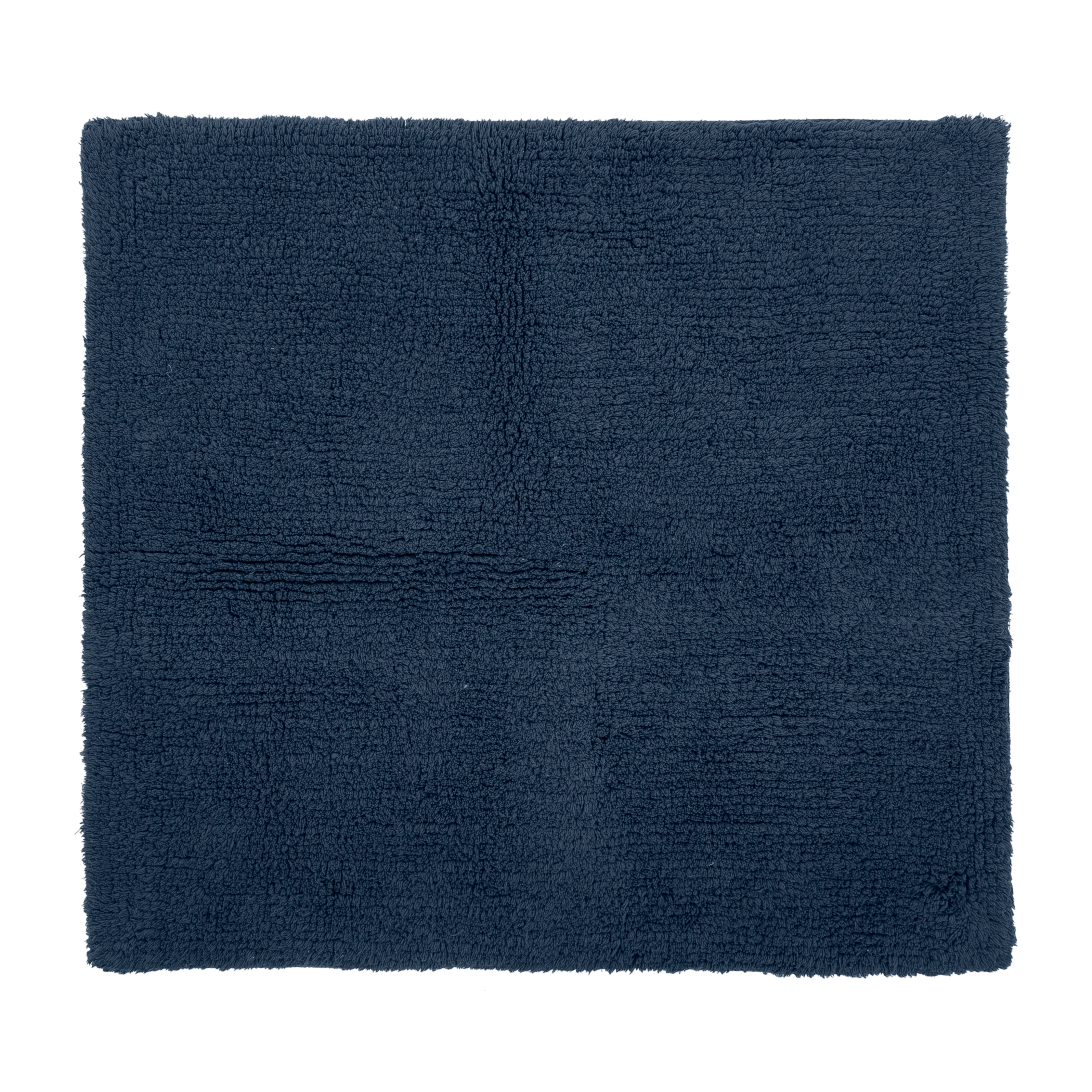 RIVA tapis de bain - coton antidérapant, 60x60cm, blue insigna