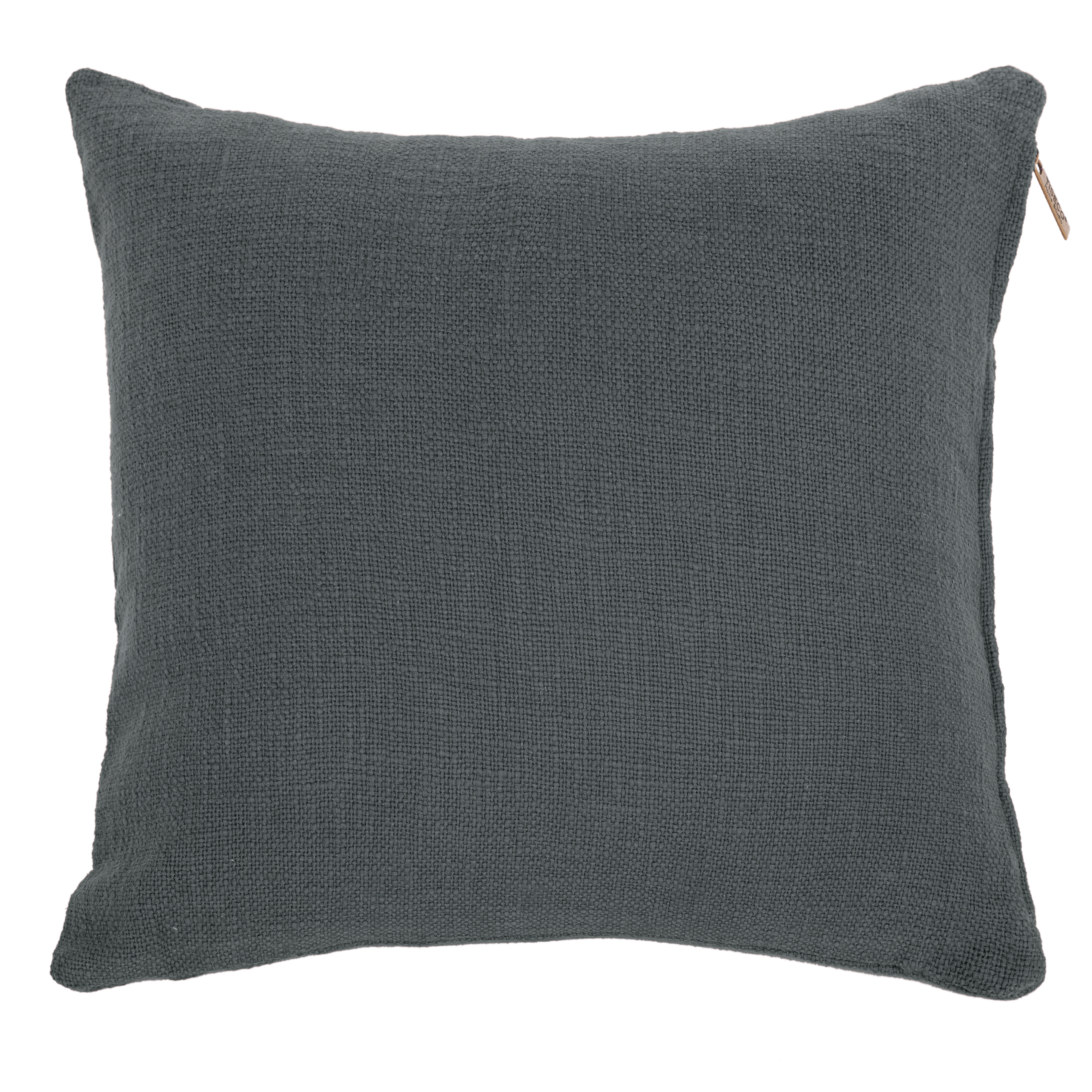 Cushion (filled)  COTTON SLUB 60x60cm, grey