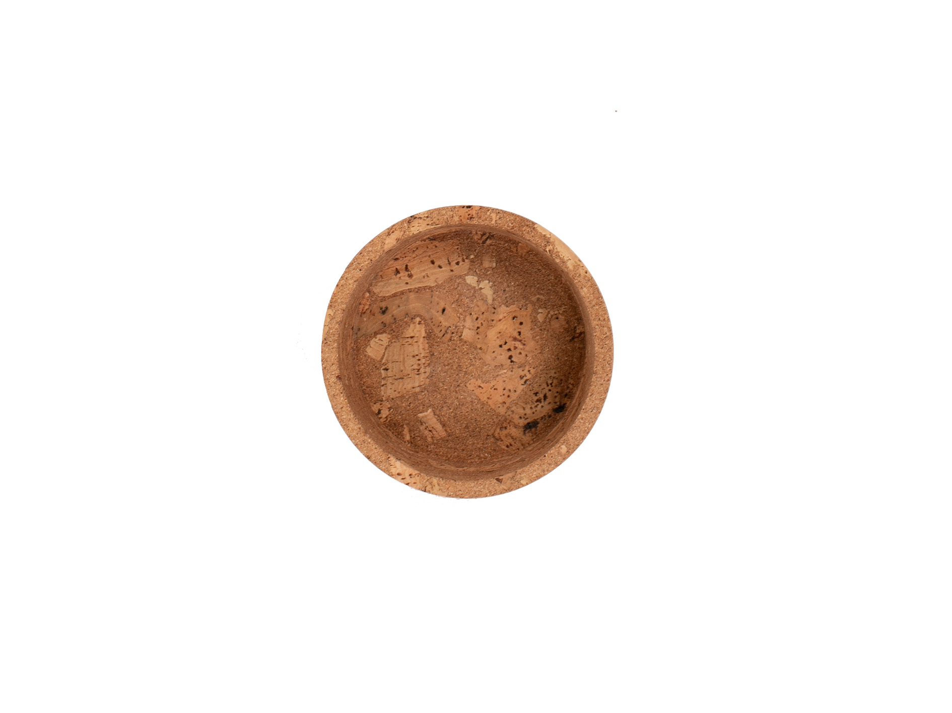 Bowl QUERCO cork round dia 15cm - rock/1108