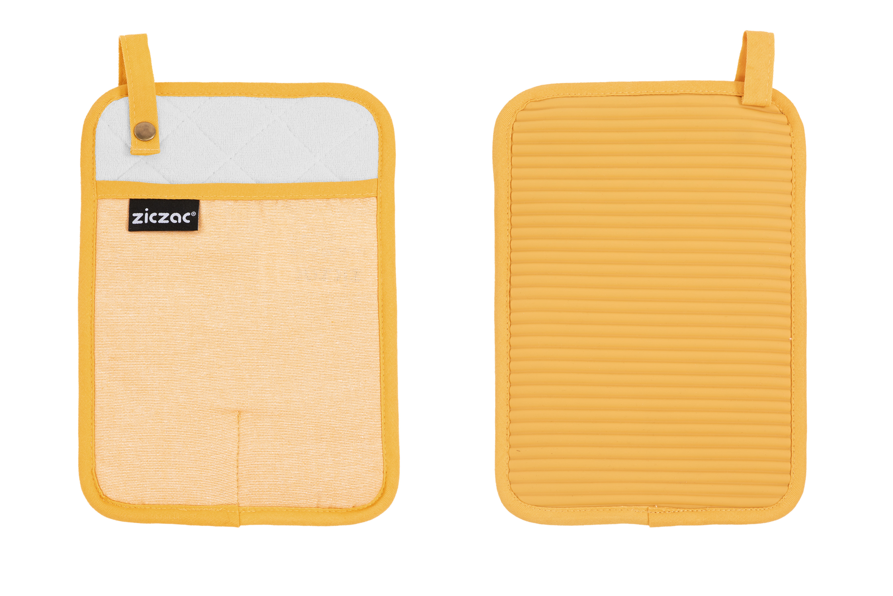 Potholder SILO - SET/2 - 18x25,5 cm, yellow
