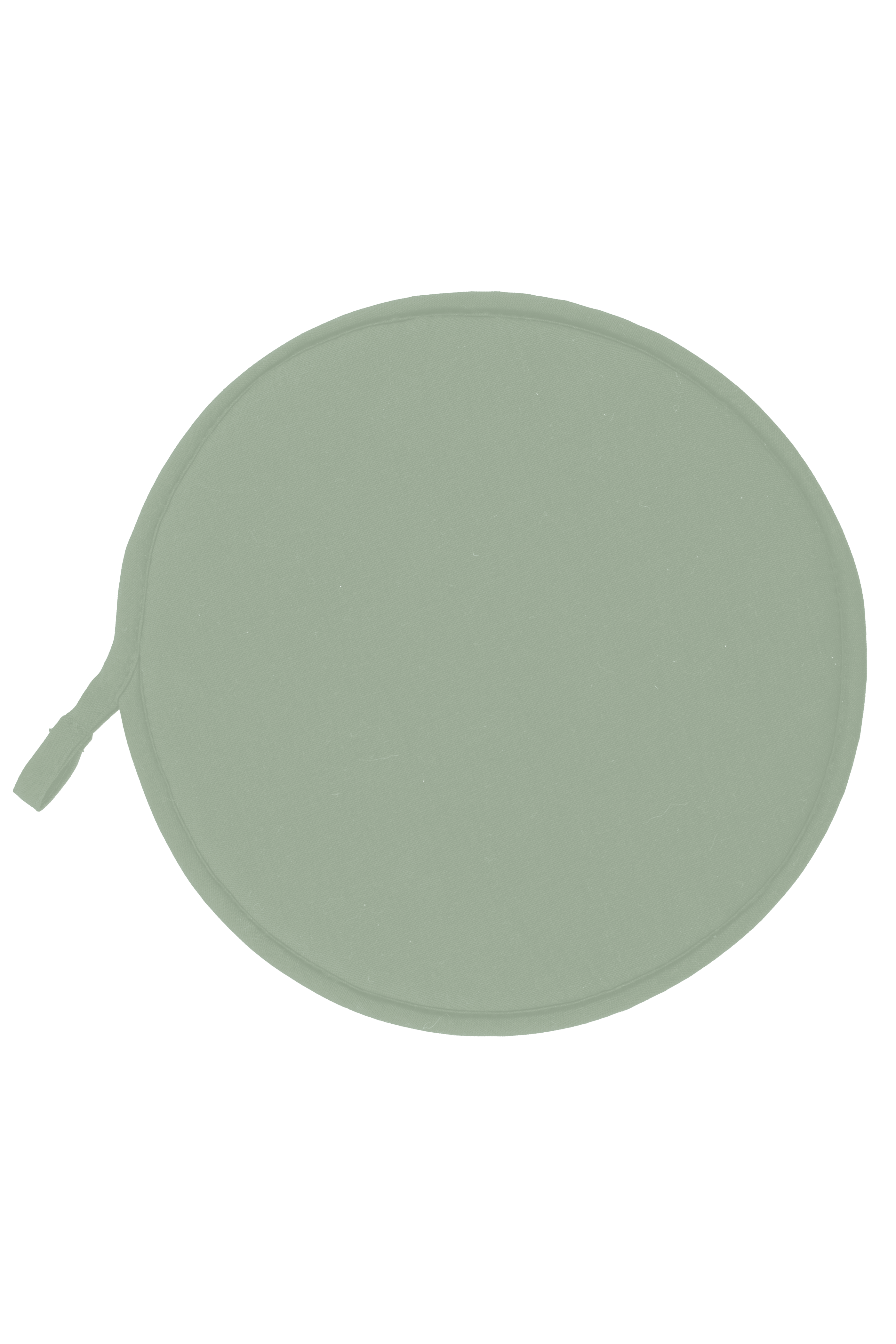 Stoelkussen SUAVE - rond - dia 37cm, groen
