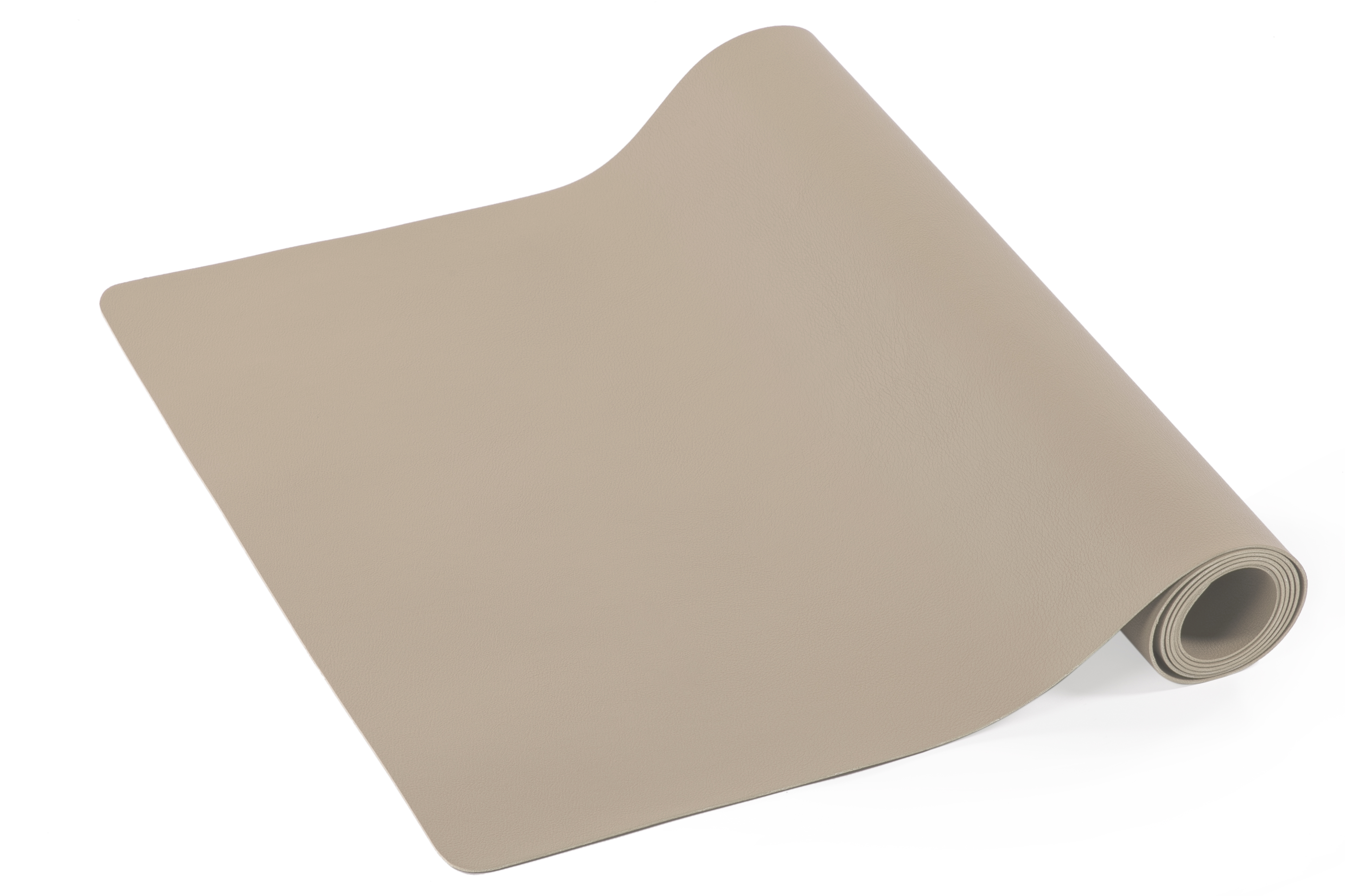 Chemin de table - Leather look imitation - 45X145cm, taupe