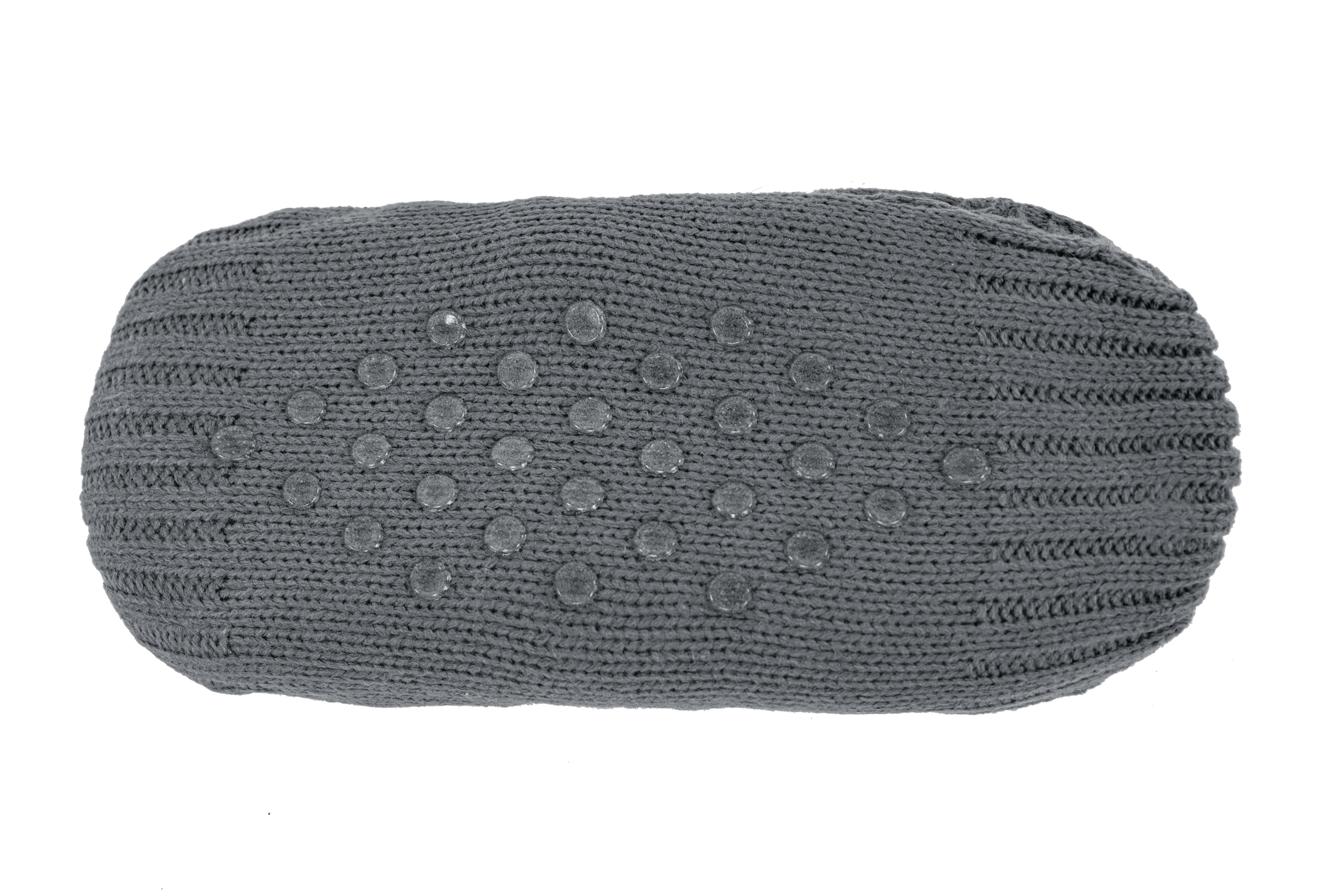 Chaussettes tricotées COSY, S/M  (35-38) - L=24cm, grey