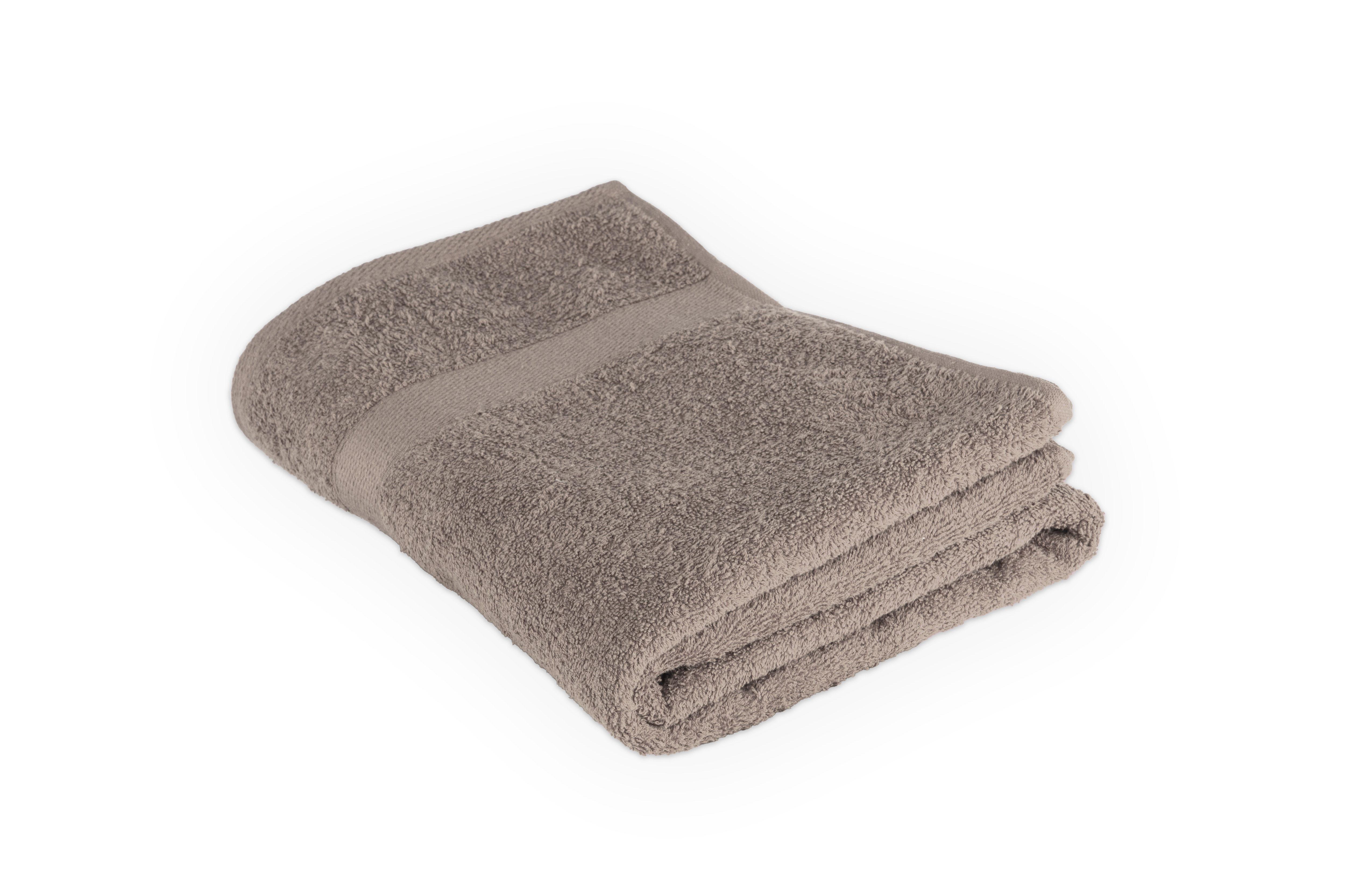 Shower towel 100x150cm, taupe