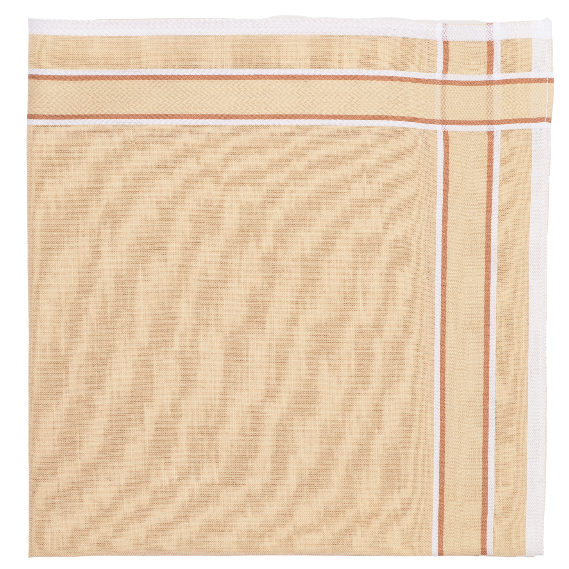 Mouchoirs homme ALTO 3 - SET/6 - 40x40 cm, indiantan