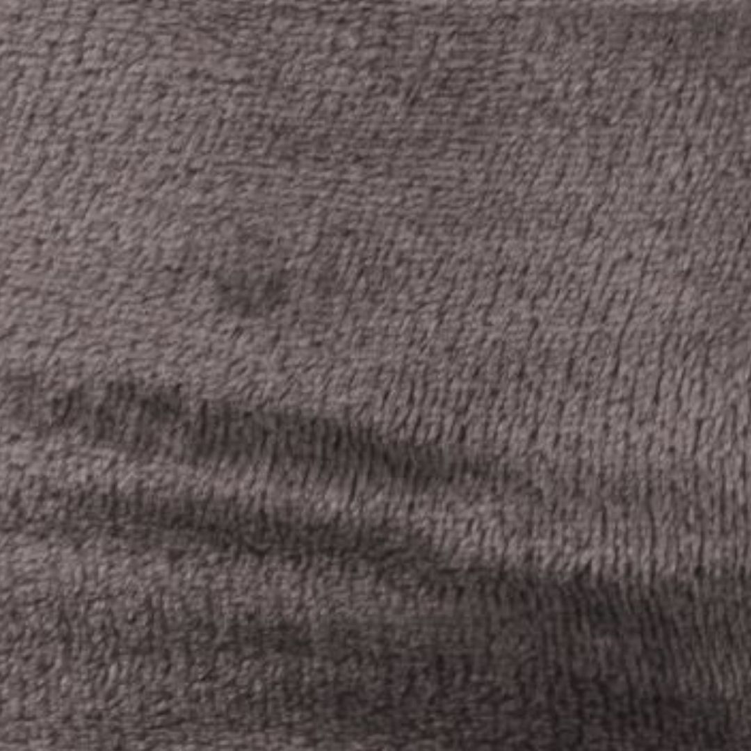 Plaid COSY Microflannel 130x160cm, grey