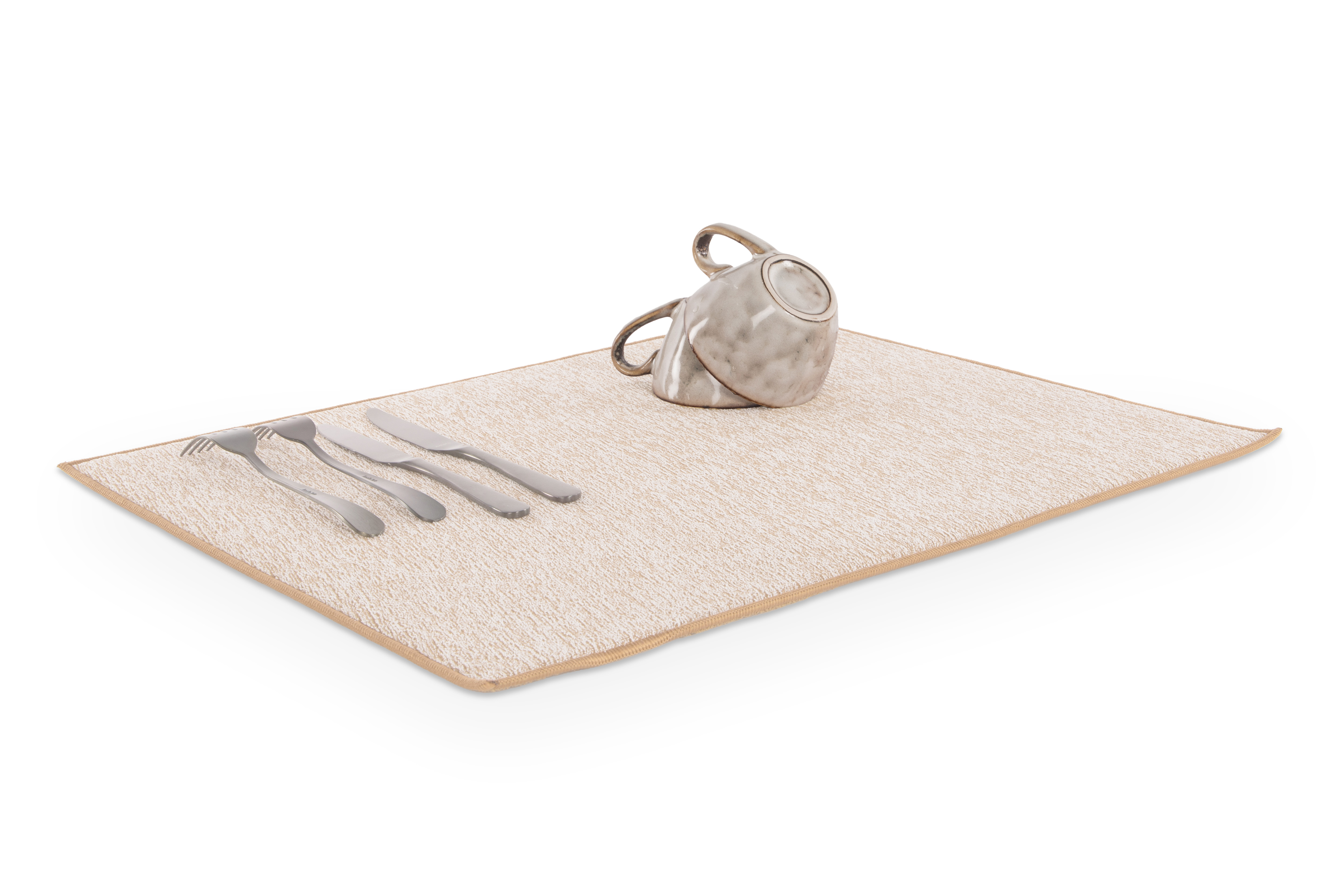 Afdruipmat ESSENTIAL - 38x51 cm, zand
