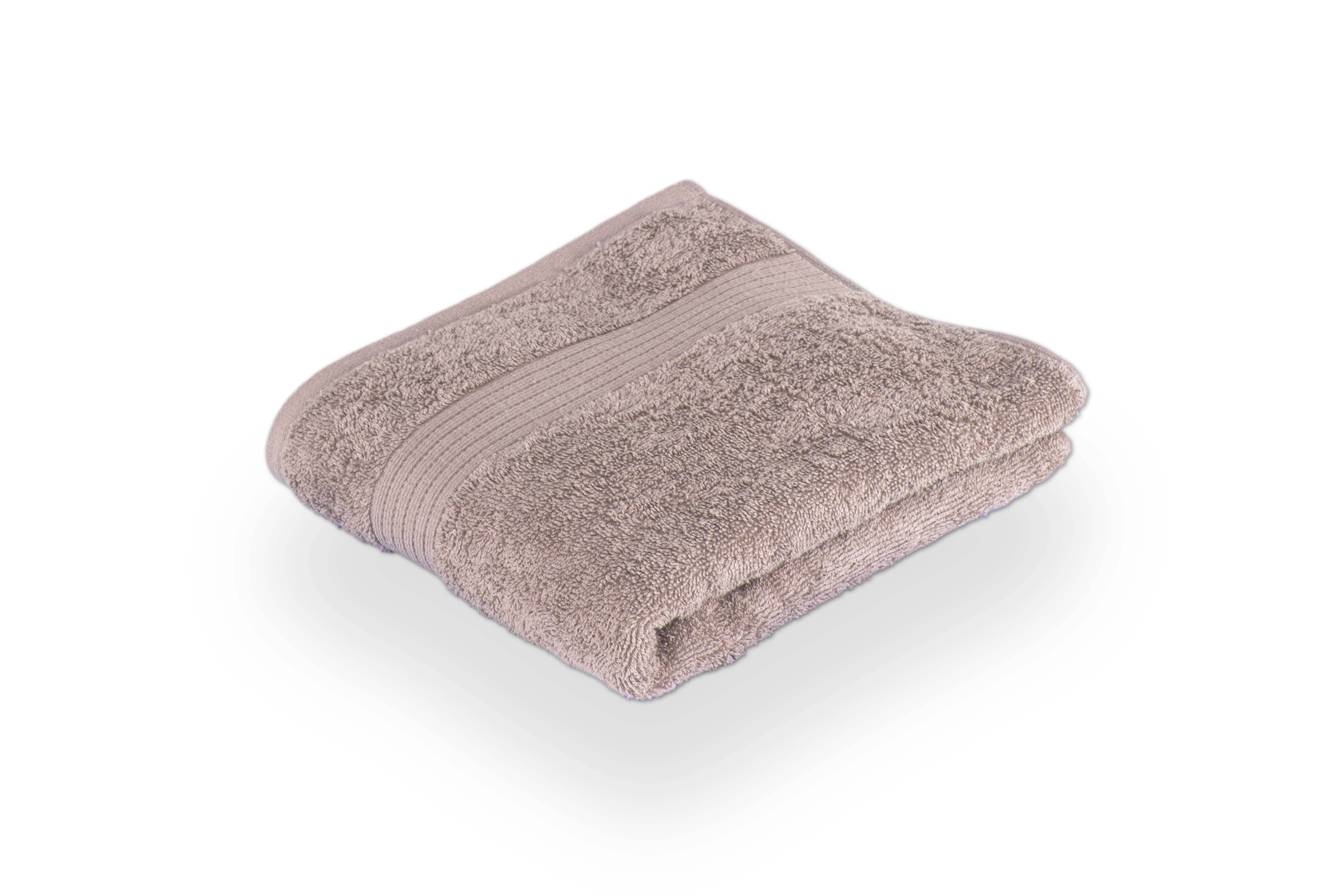 Serviette de bain EDEN 50x100cm, taupe