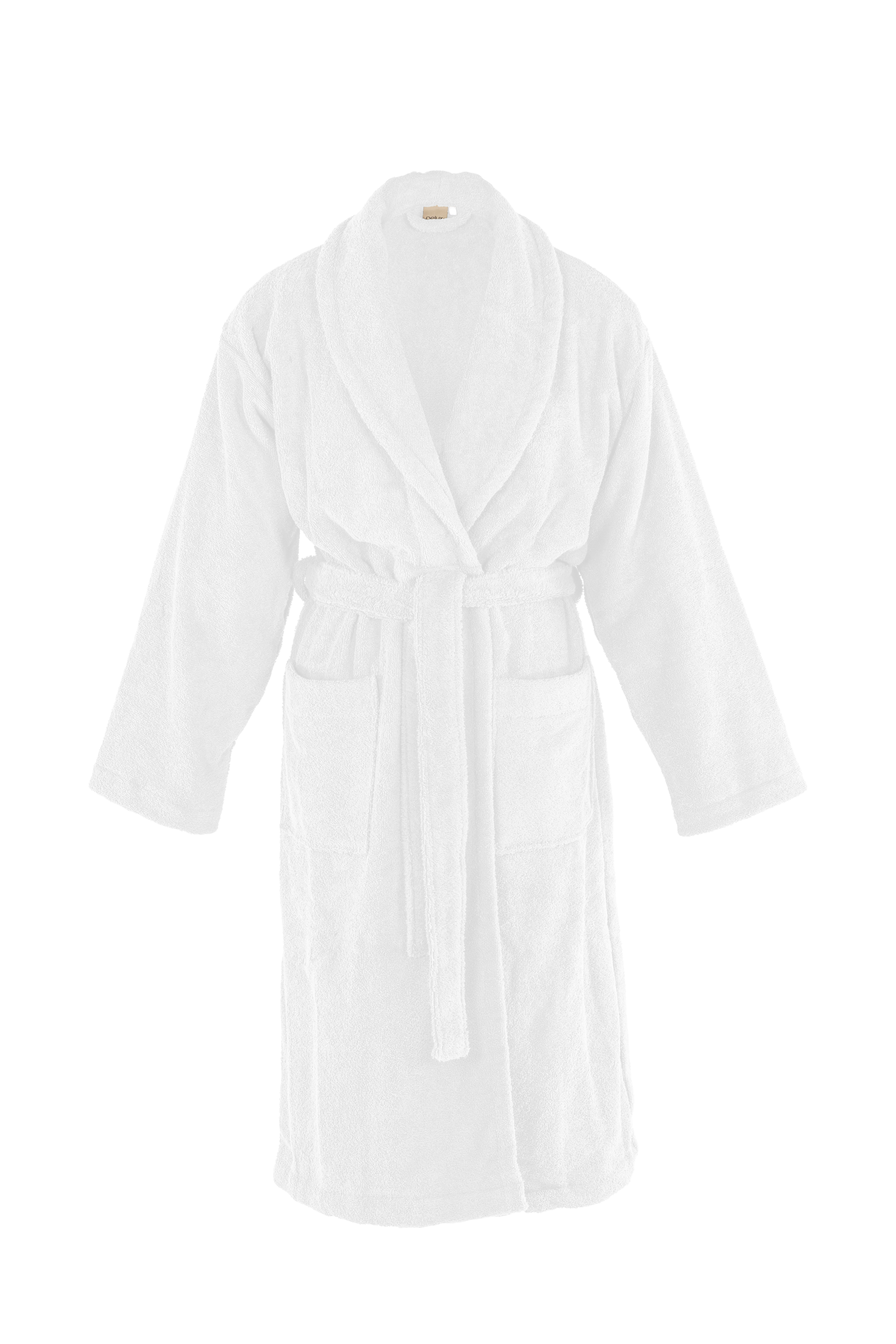 Peignoir DELUX - S/M - blanc