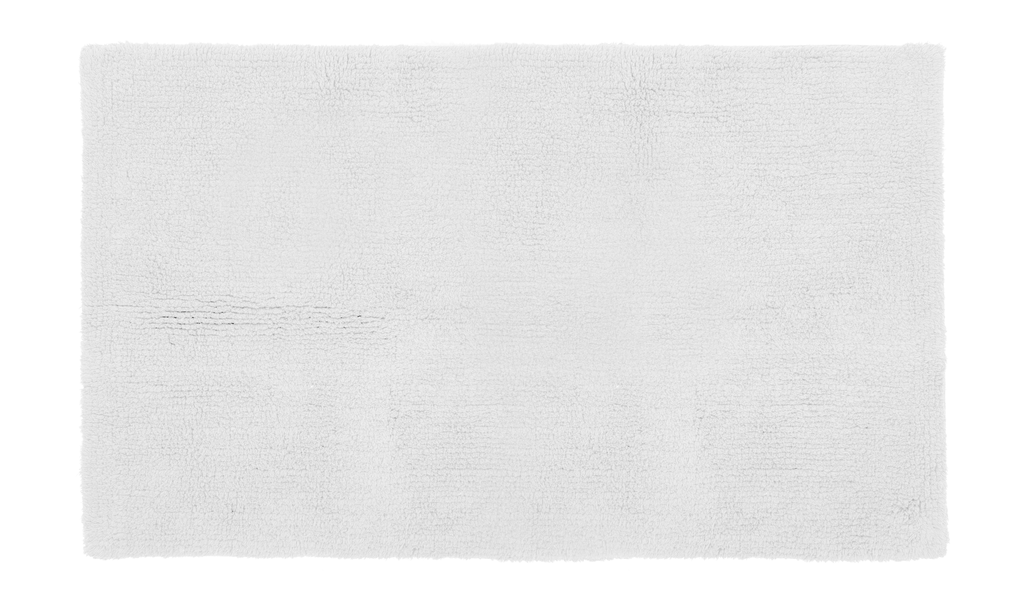 Bath carpet RIVA - cotton anti-slip, 60x100cm, white