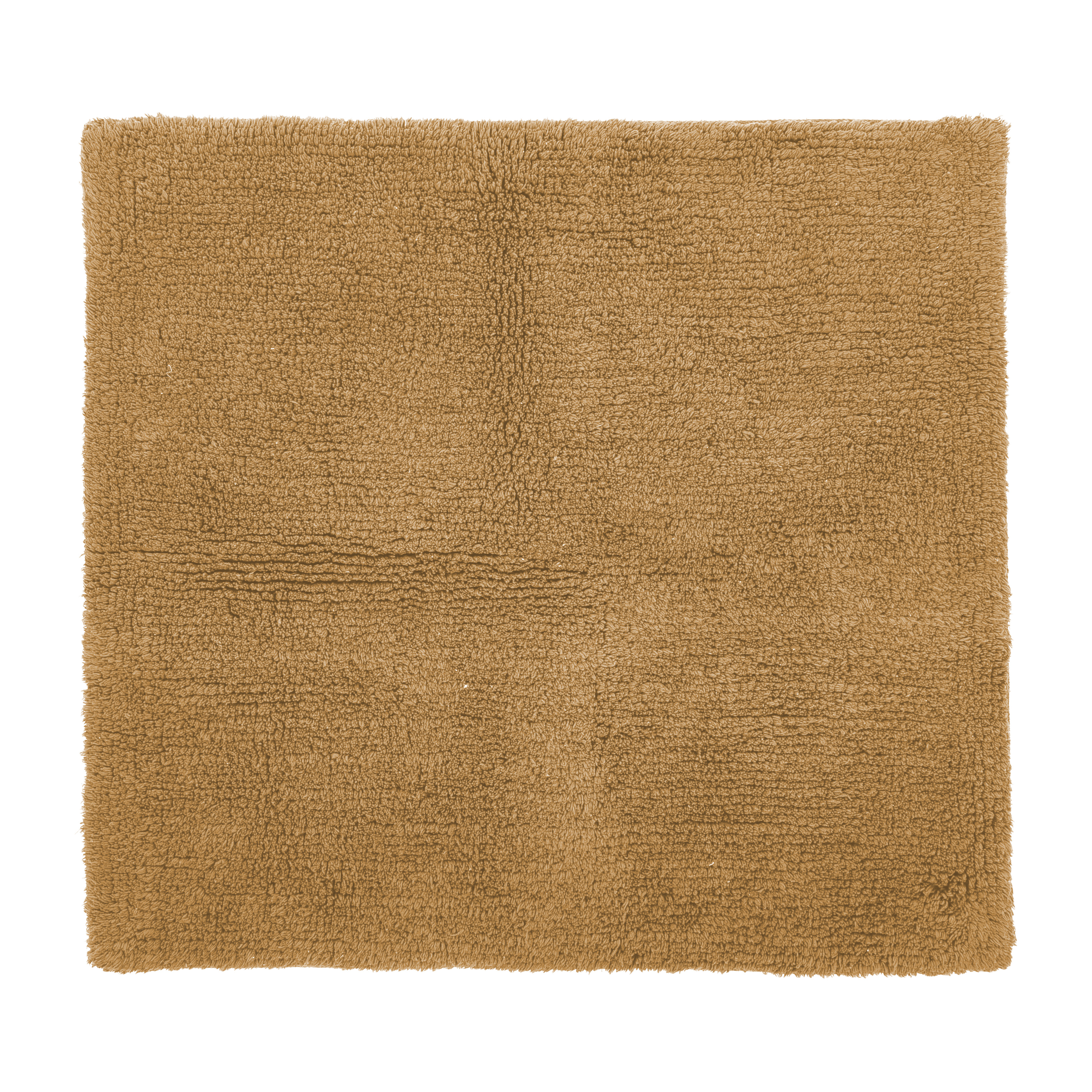 Badmat RIVA - Katoen - Antislip - 60x60 cm, camel