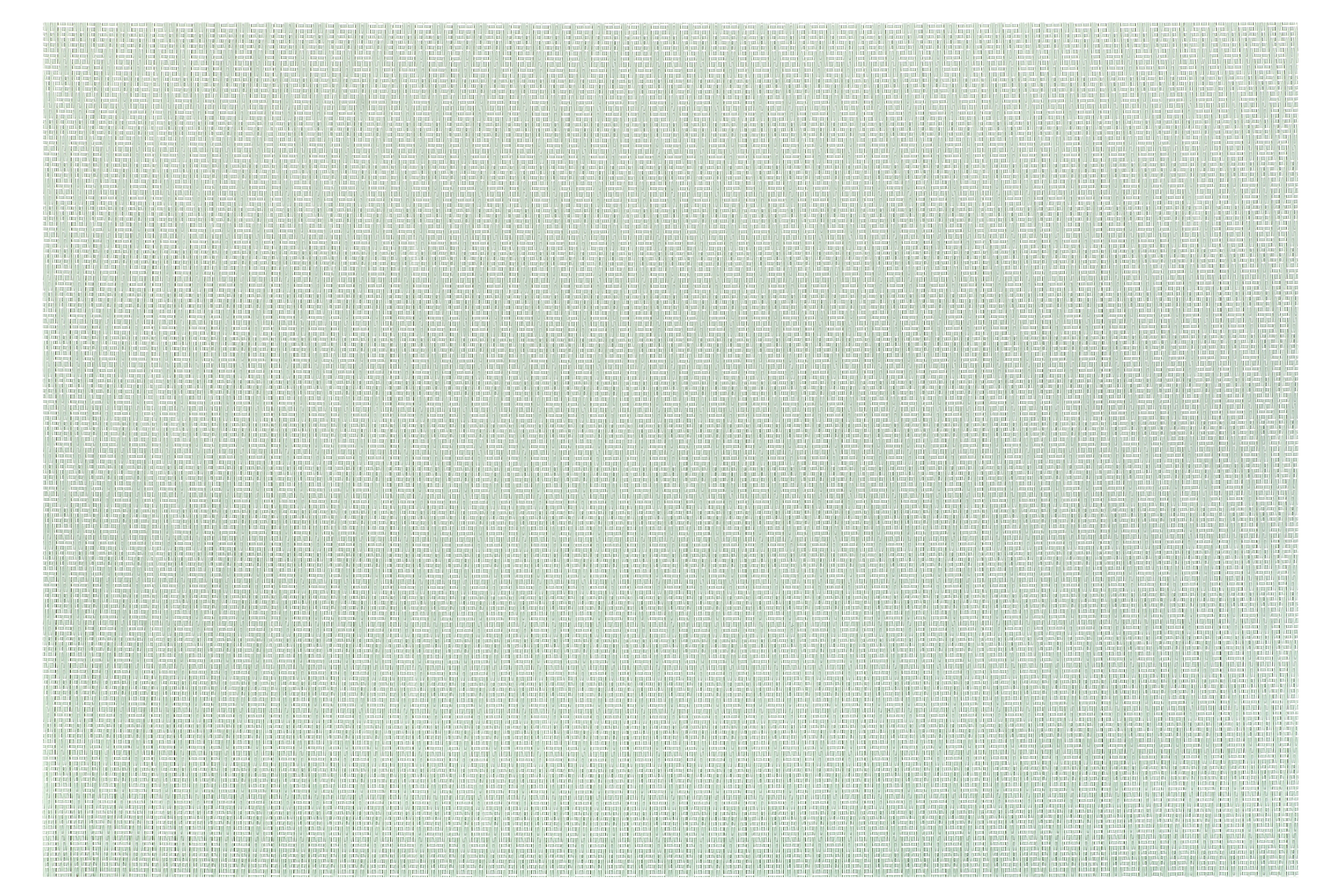 Placemat Chevron30 x 45 cm groen