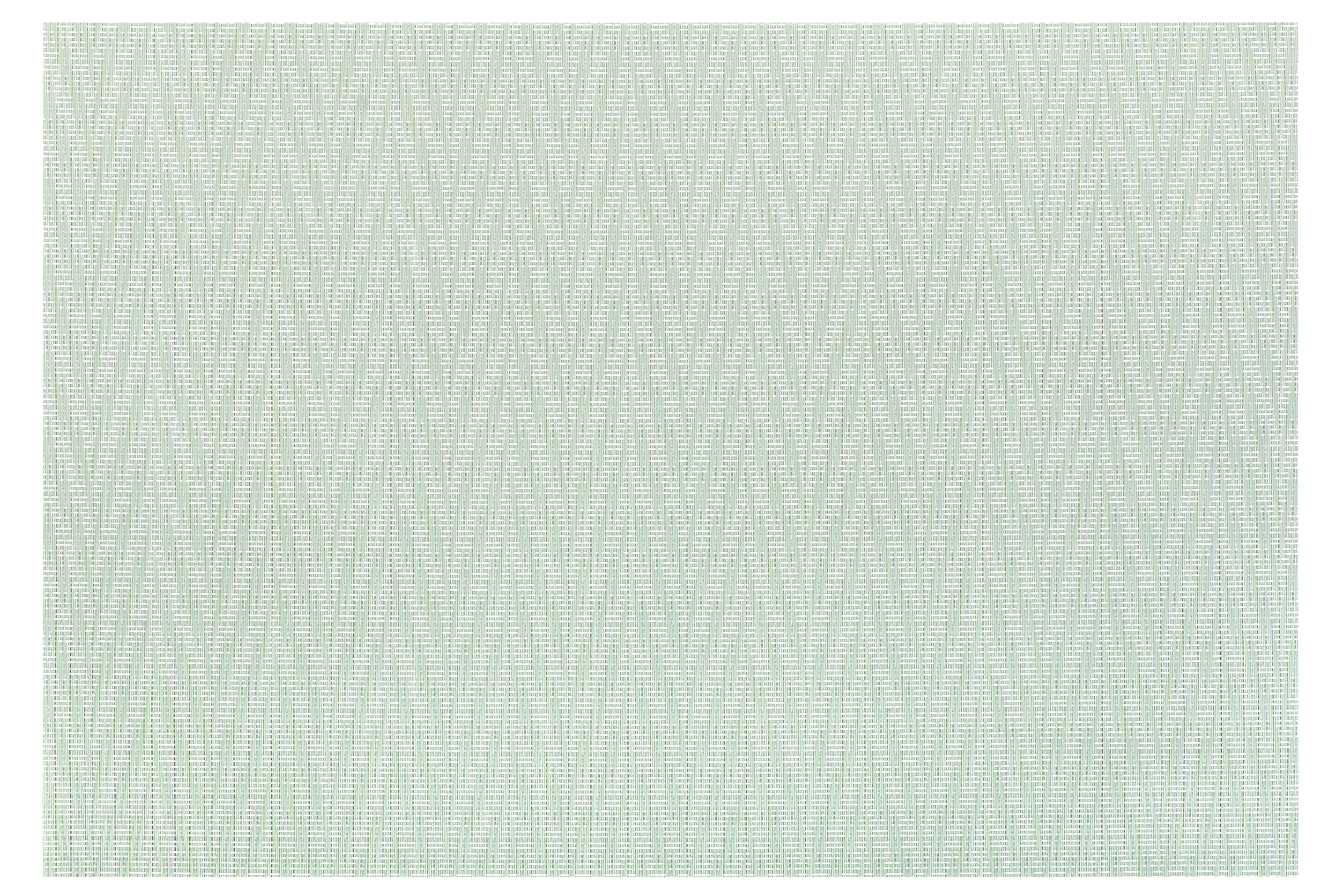 Placemat Chevron30 x 45 cm groen