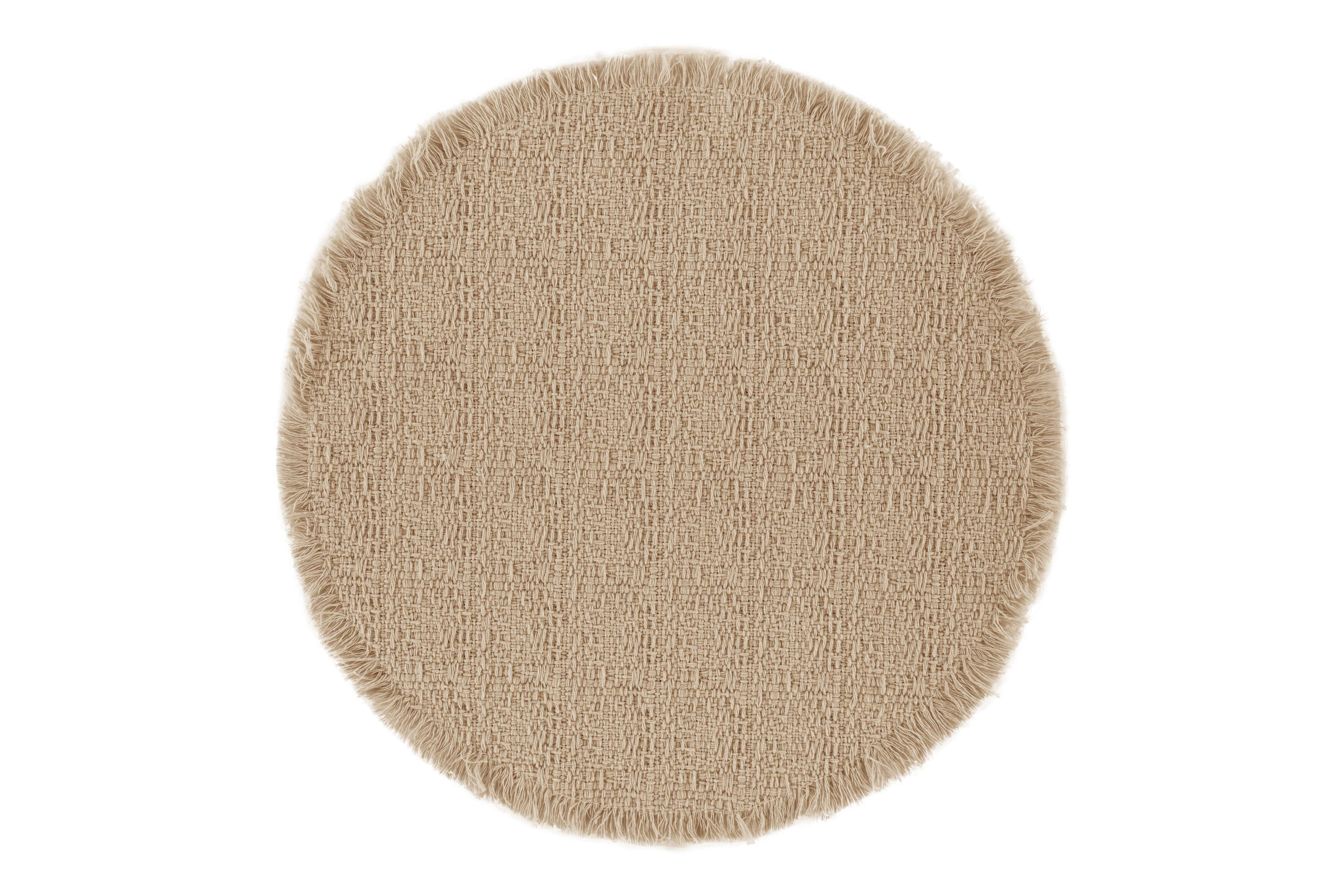 Set de table LINA - Dia 38 cm - Rond, sable