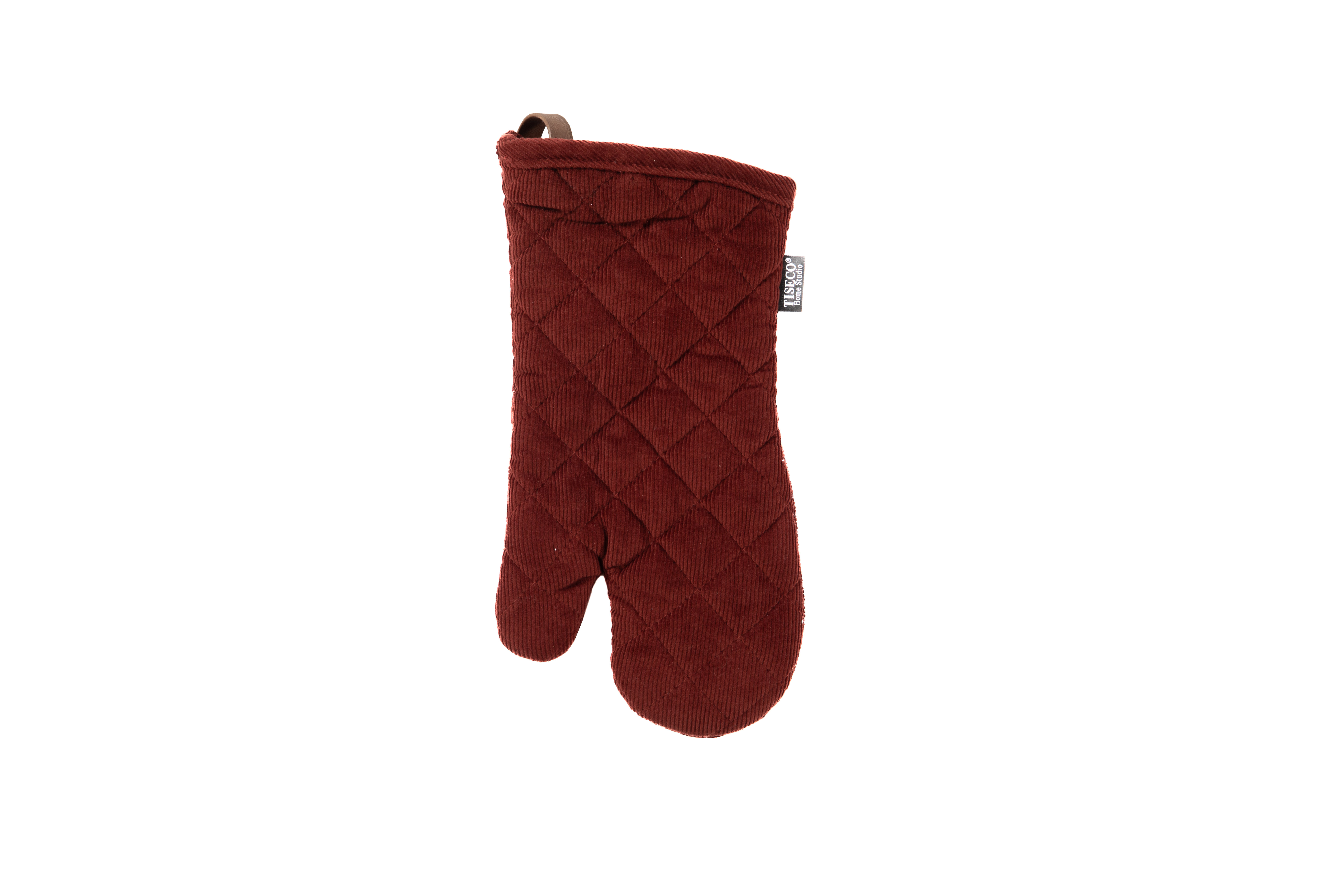 Oven mitts VELMAR - SET/2 - 17x33 cm, mahogany