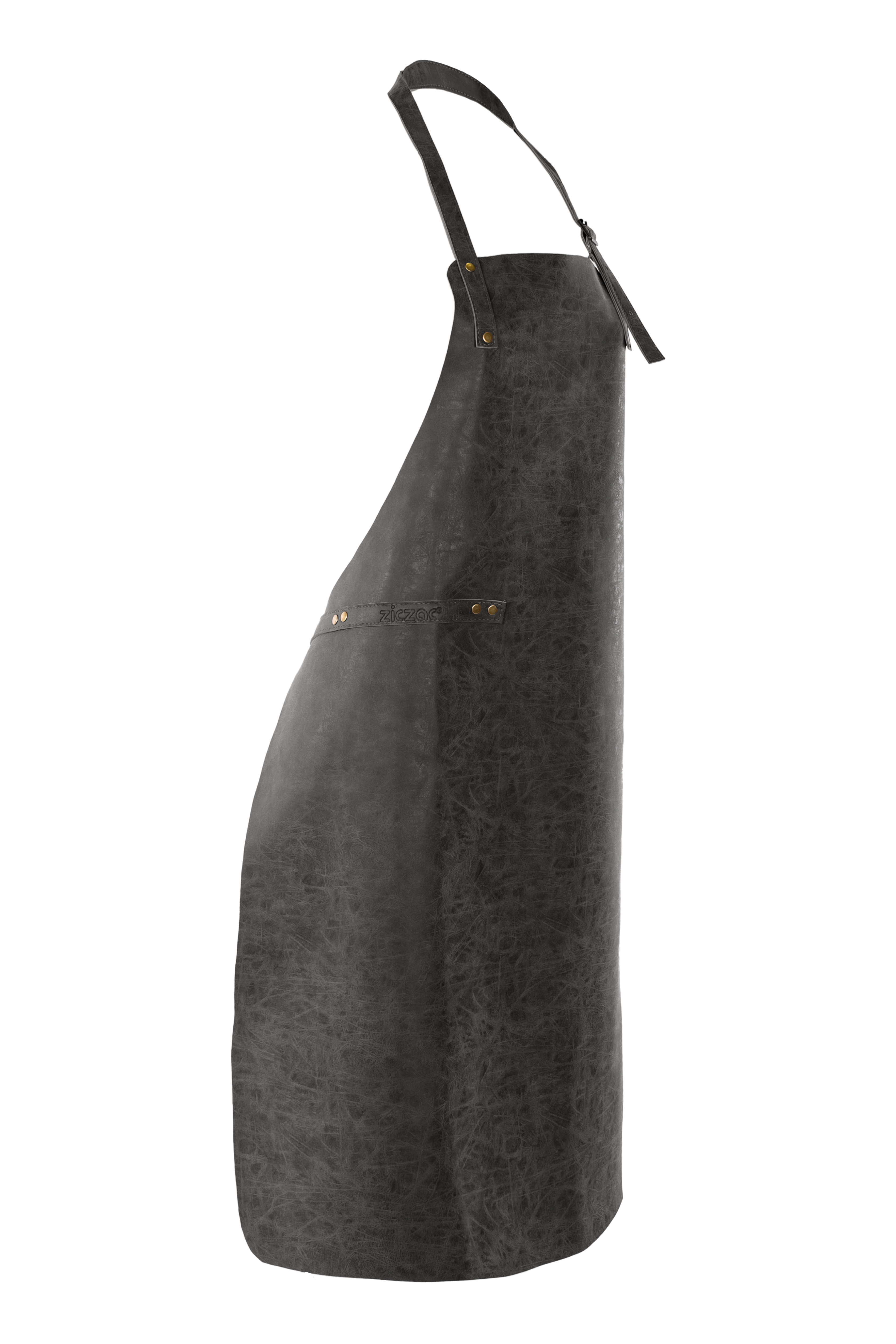 Apron TRUMAN (Towel loop - no pocket - opt. Accessory bag), 70x90 cm, black