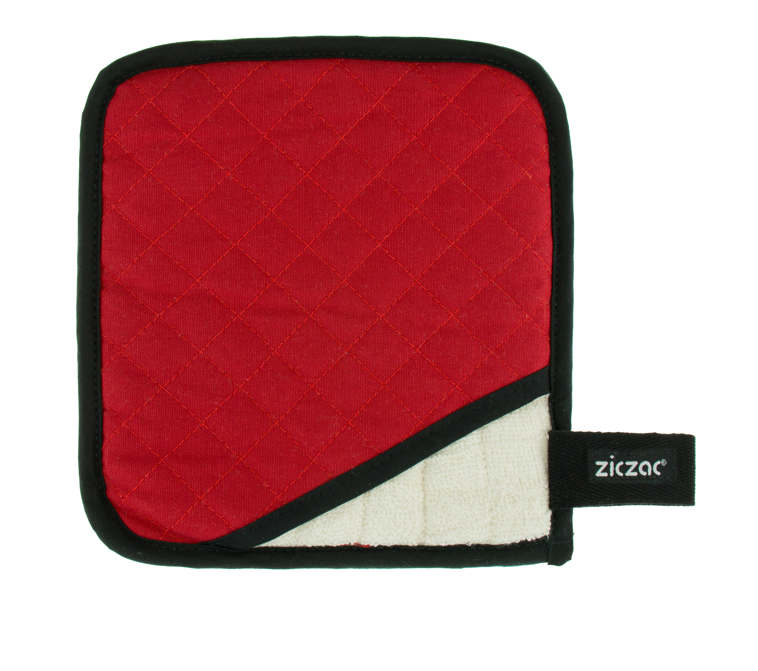 Potholder Prof. MAGNET, 20x22 cm, red