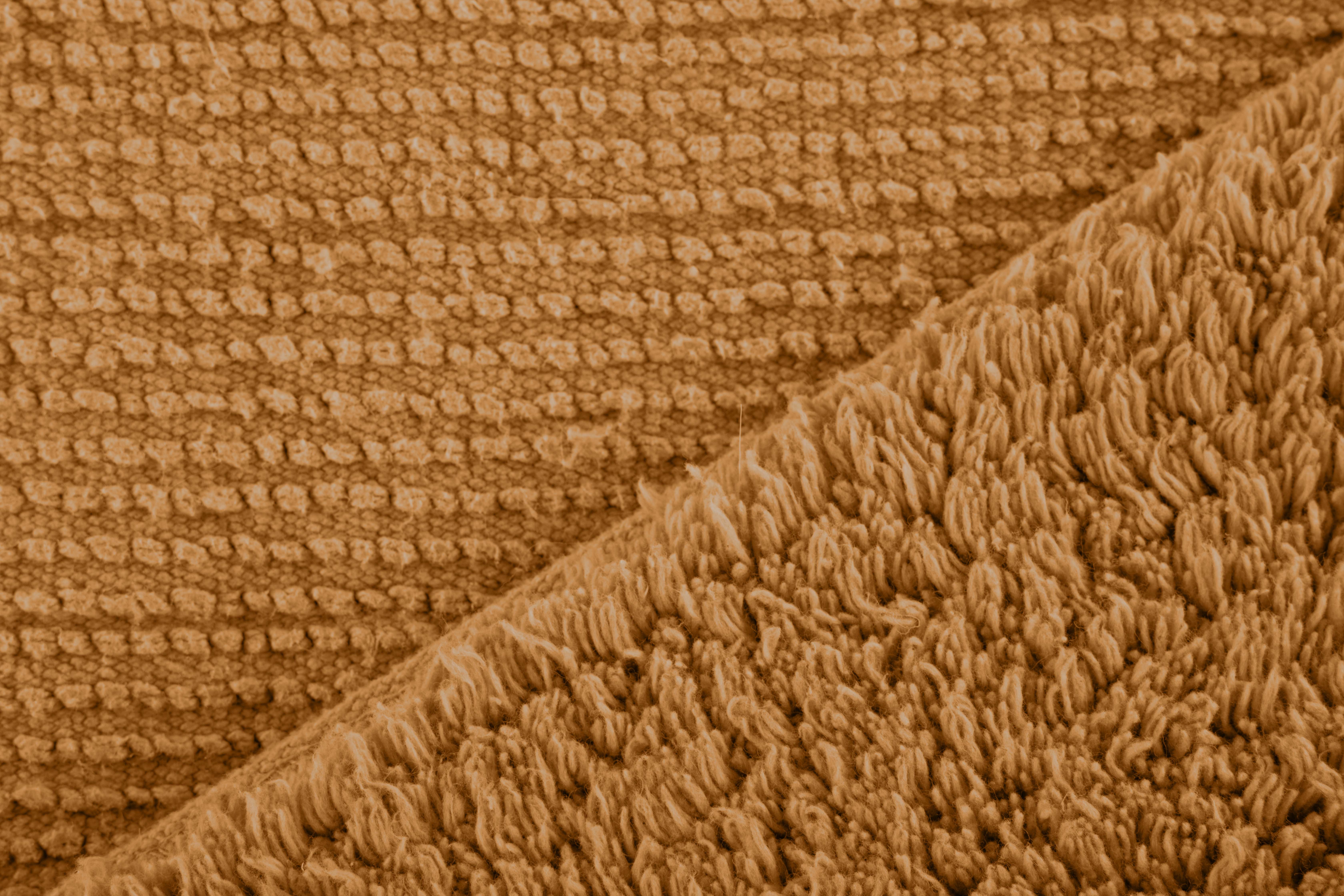 RIVA tapis de bain - coton antidérapant, 60x60cm, indian tan