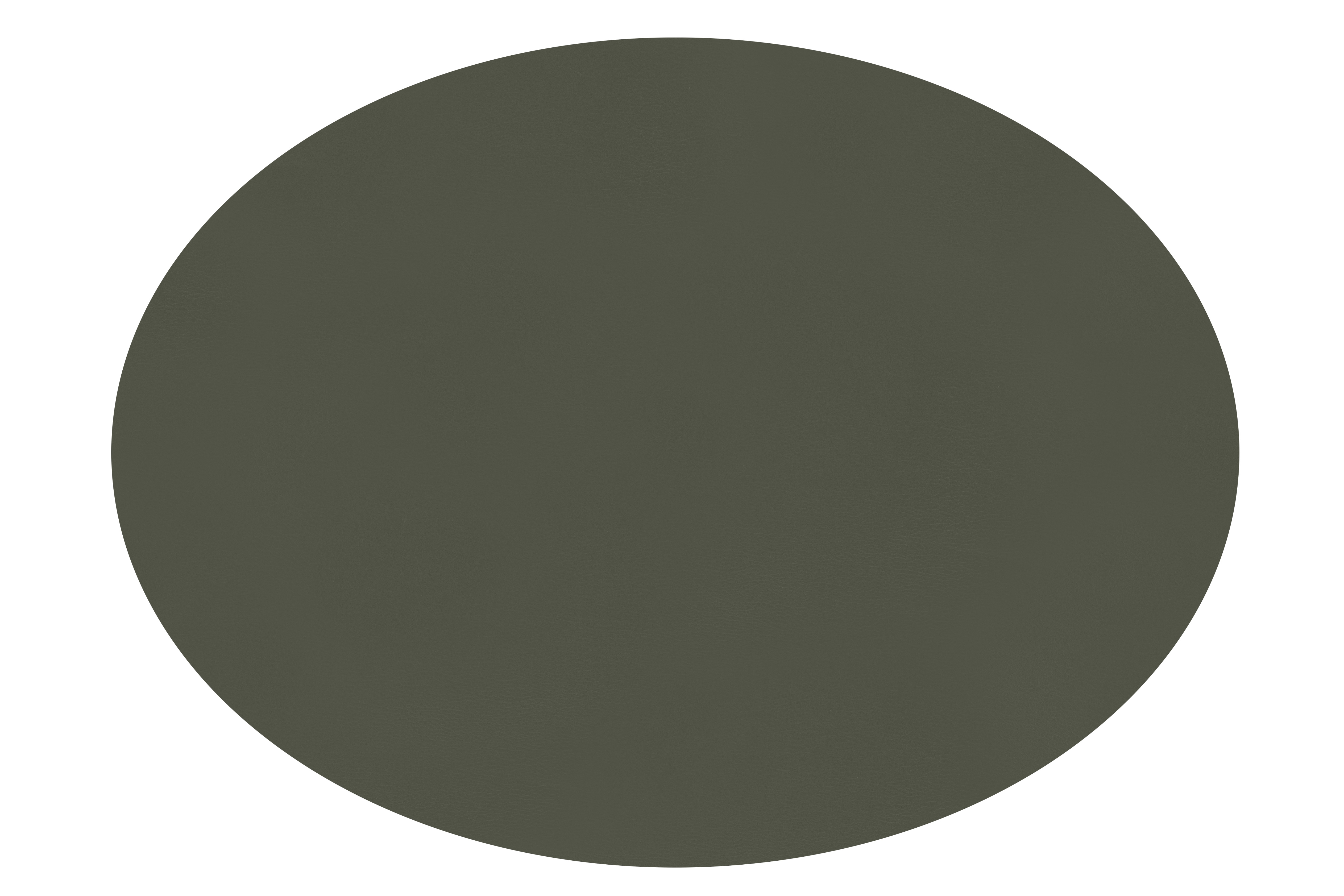 Set de table TOGO, ovale, 33x45cm, gris