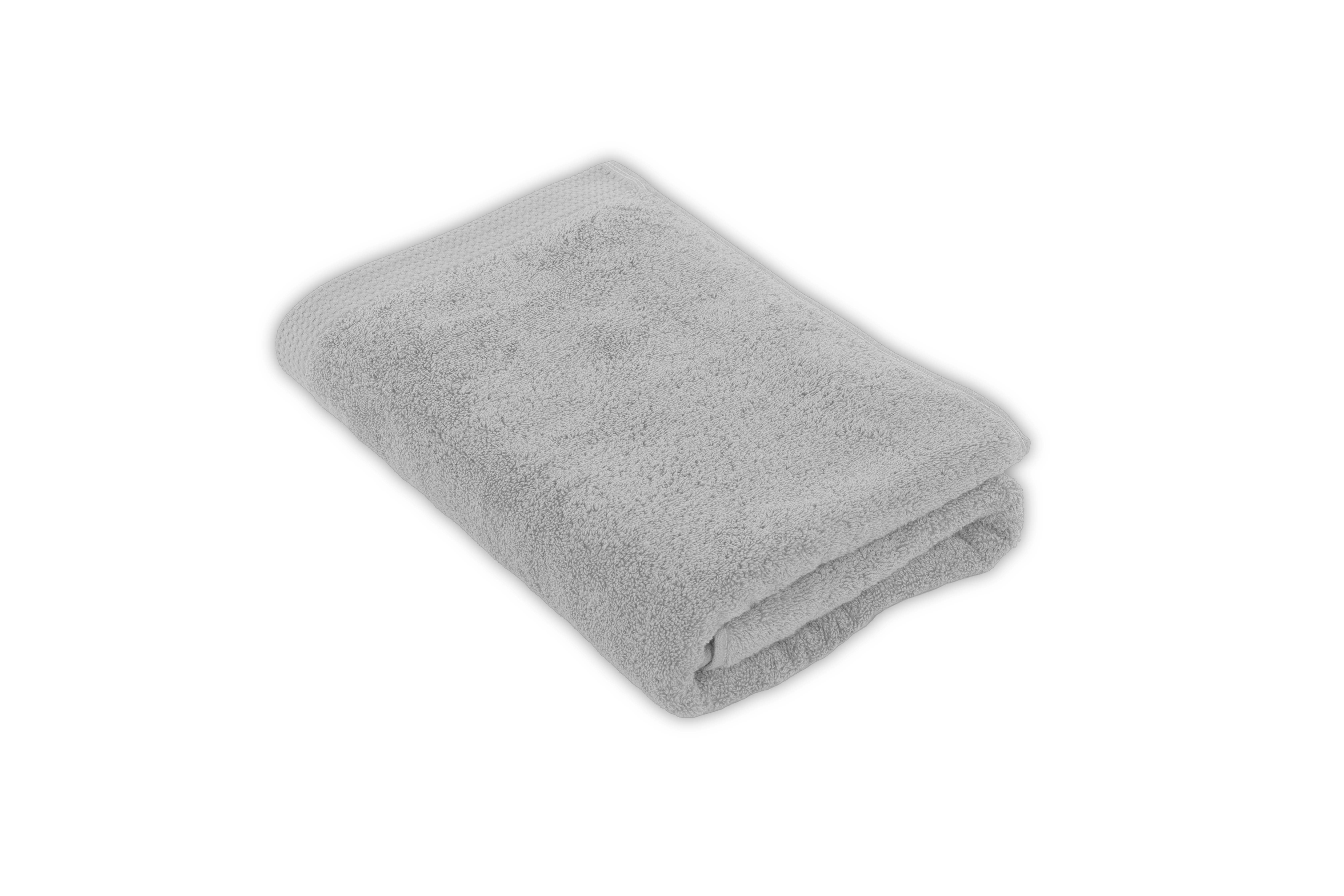 Bath sheet DELUX 70x140cm, cool grey