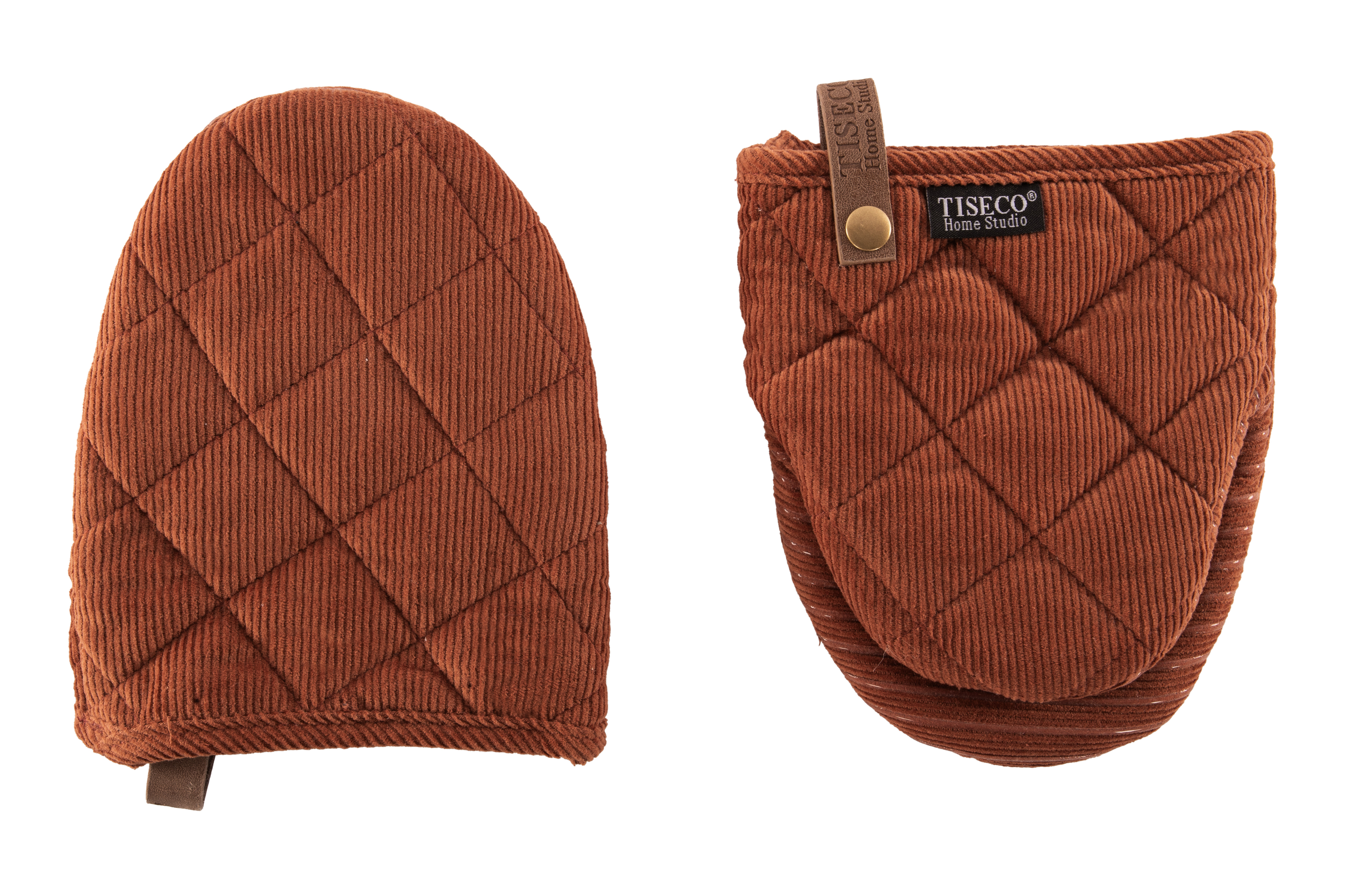 Gripper VELMAR - SET/2 - 14x18 cm, cognac