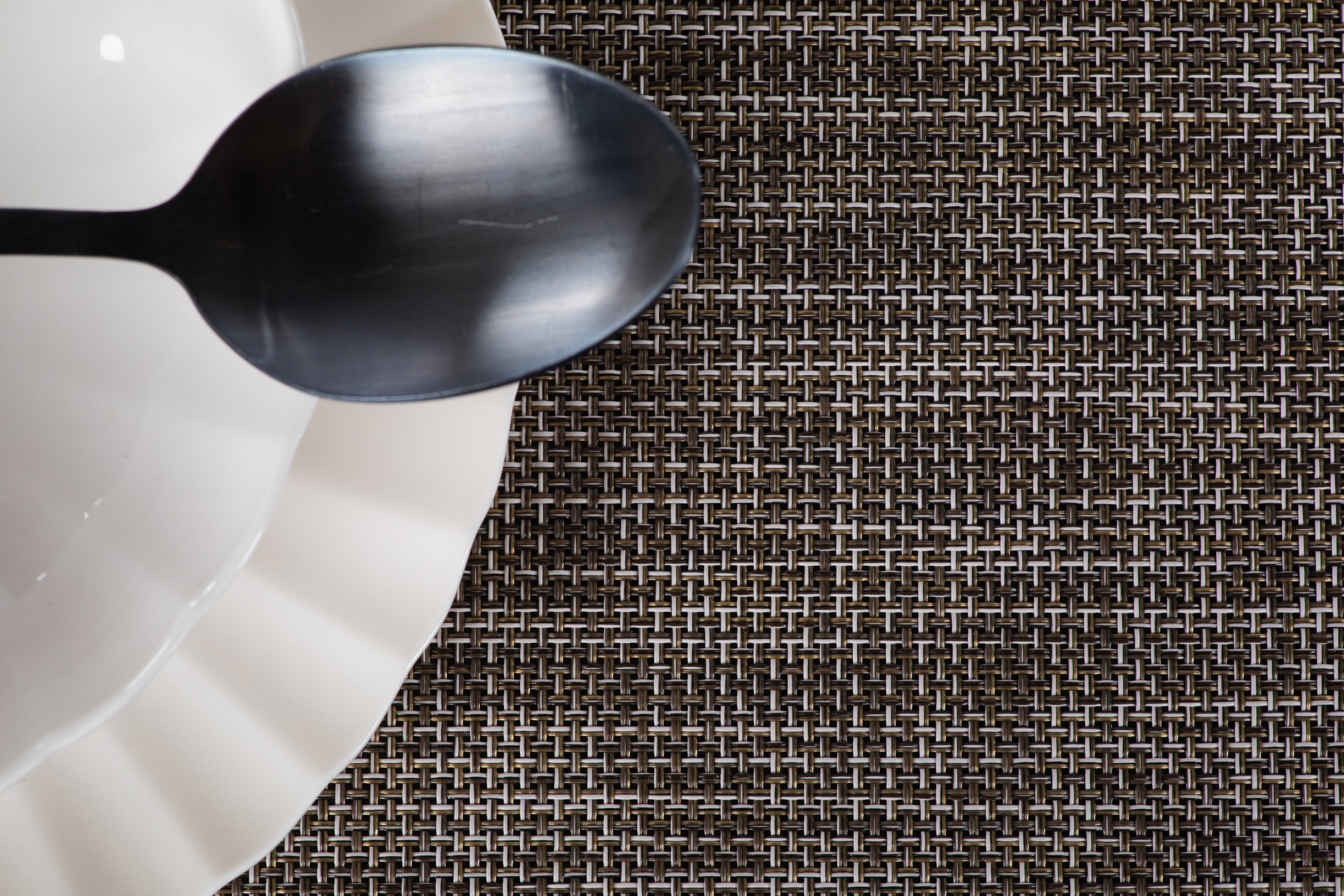 Set de table PURUS - Microban® - 33x45 cm, moka