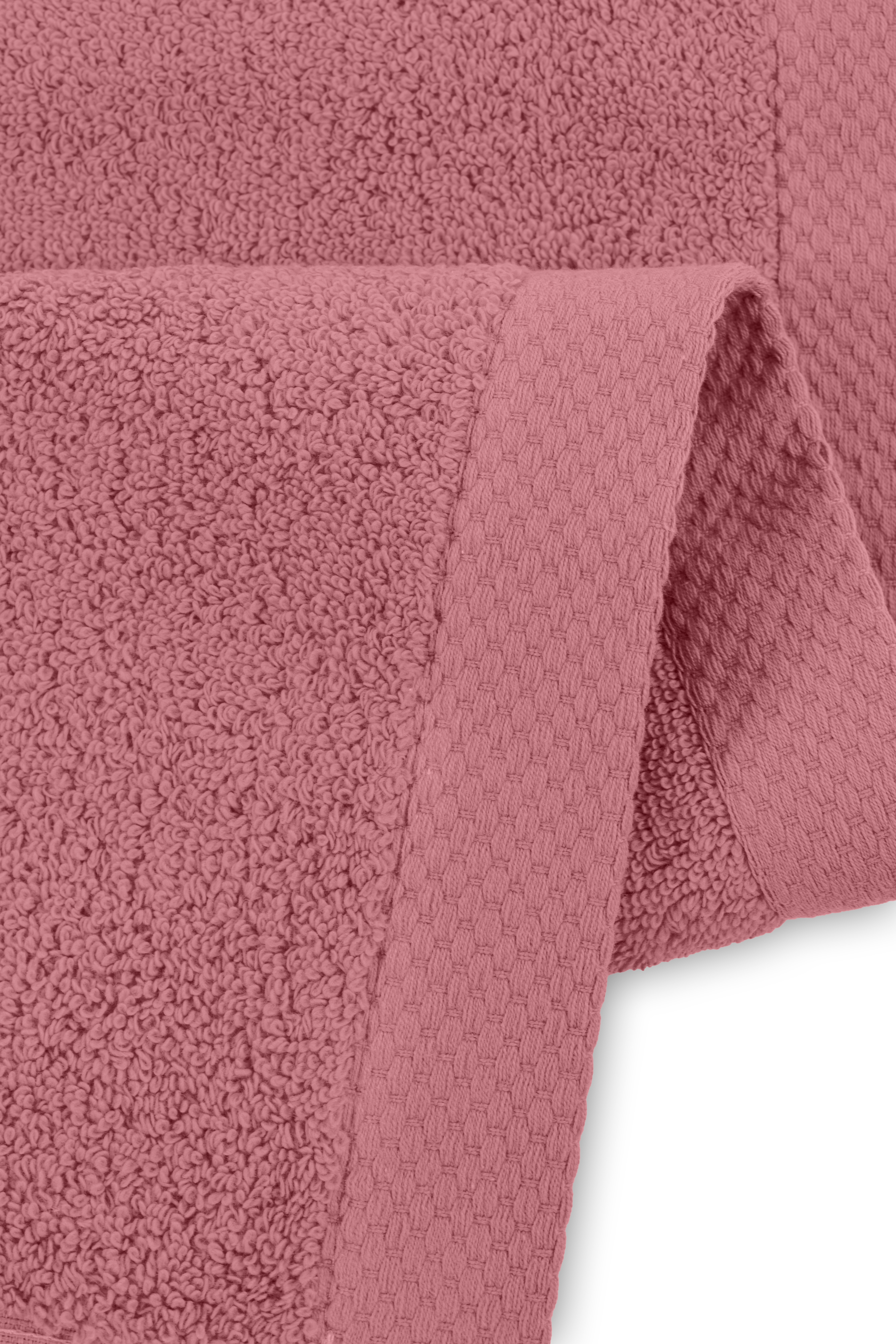 Bath towel DELUX 50x100cm, old pink