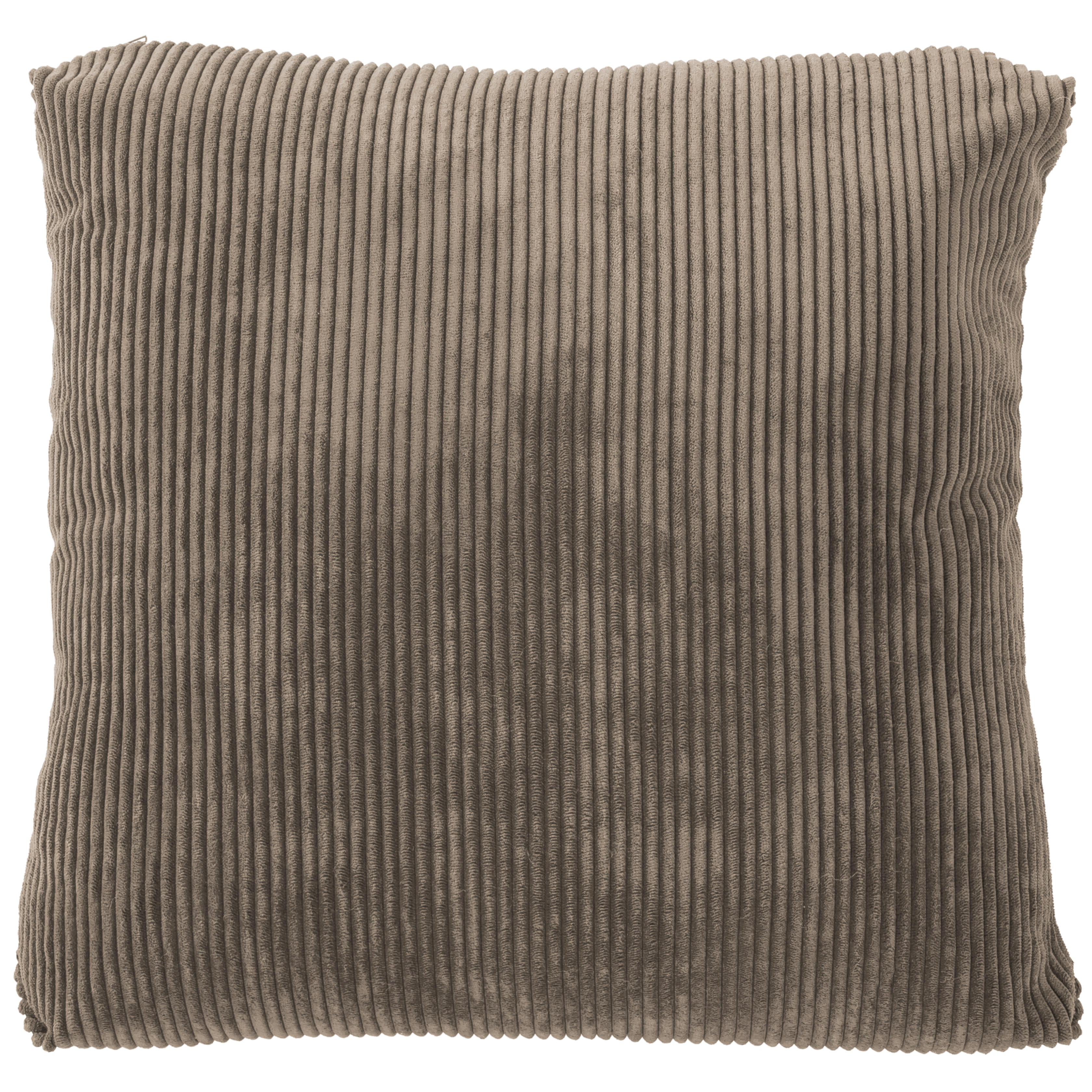 Coussin (rempli) CORDOVAN 60x60x8cm, taupe