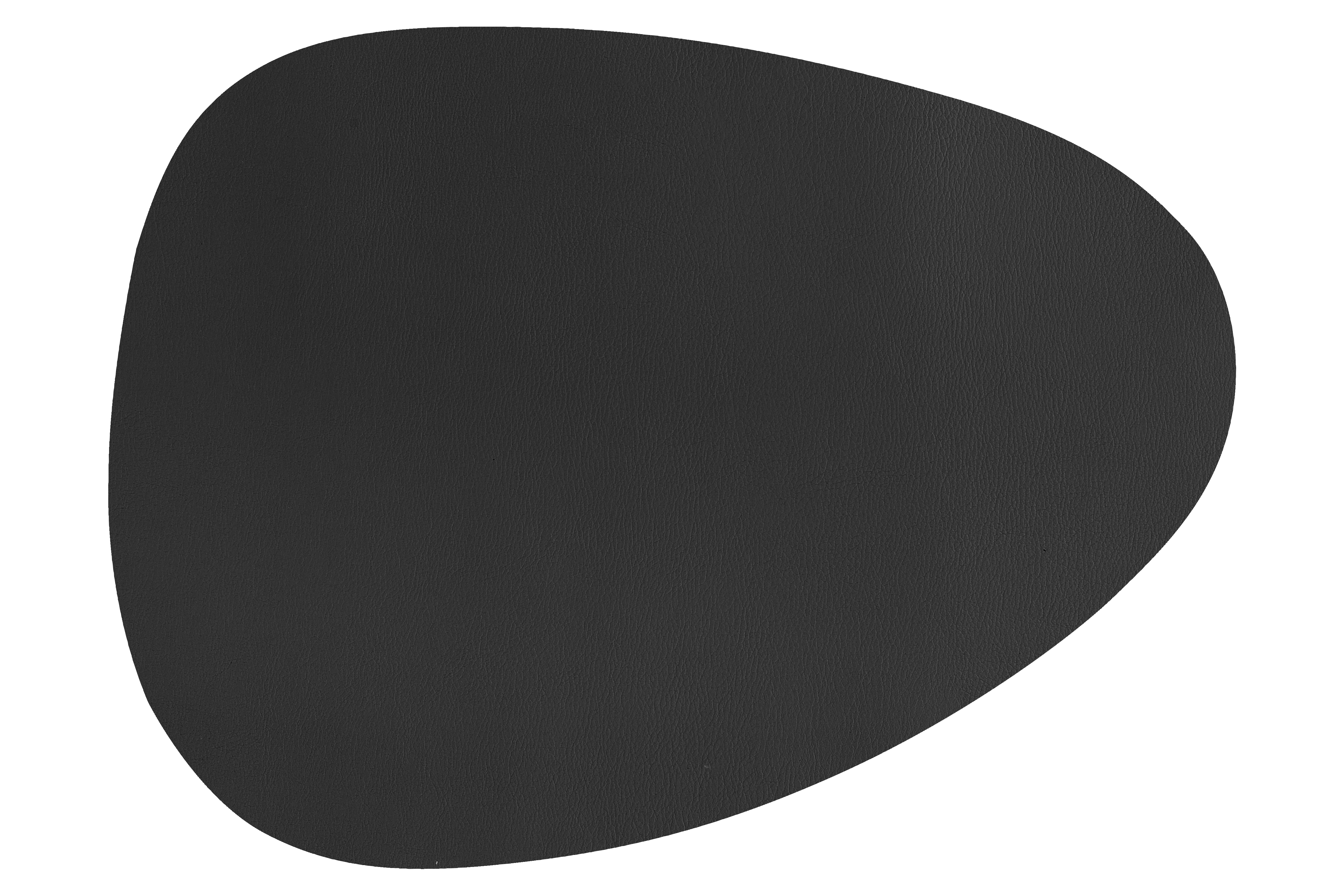 Placemat STONE - TOGO - 43x32cm, black