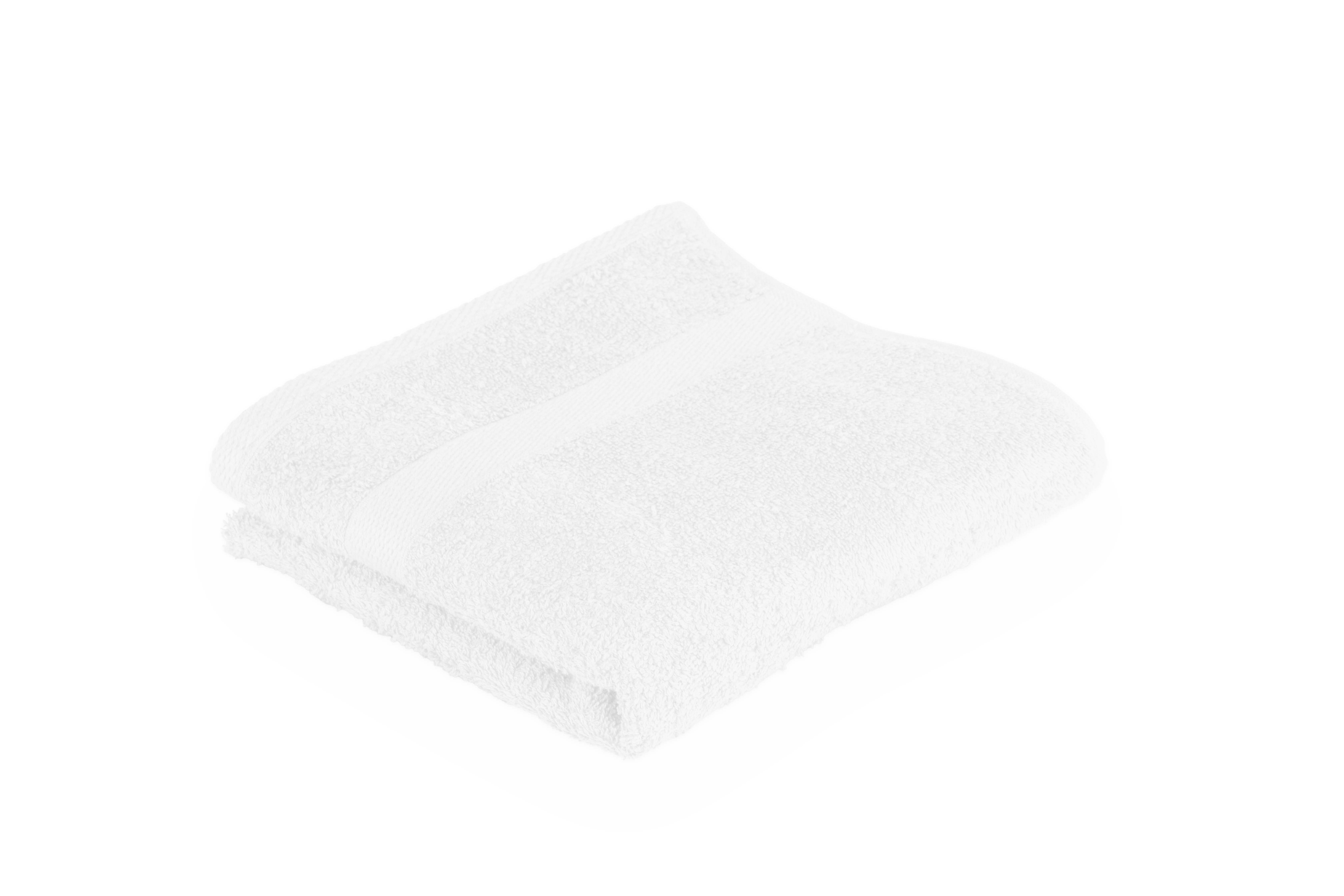 Bath towel 50x100cm, snowwhite