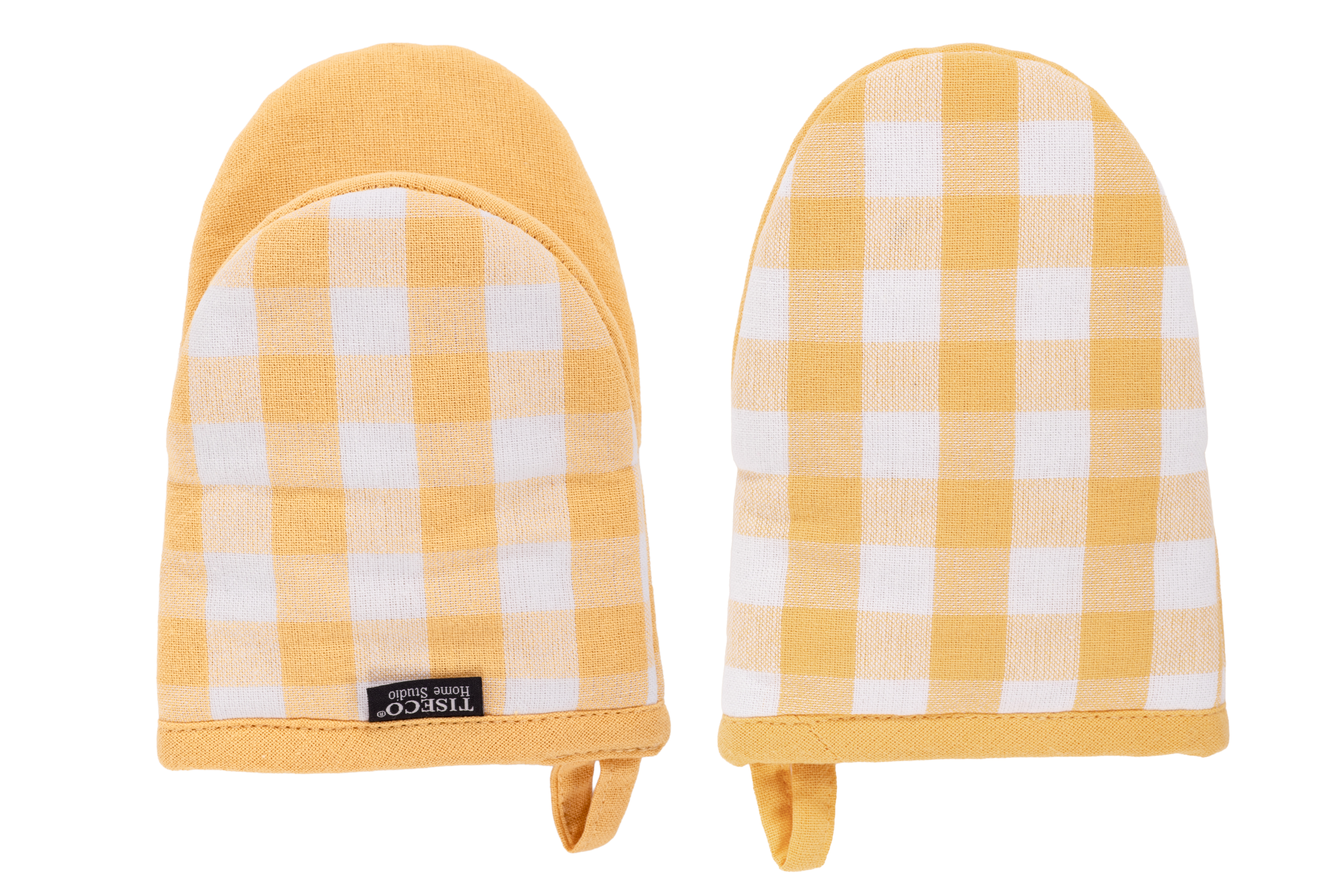 Gripper GINGHAM - SET/2 - 13x19 cm, jaune