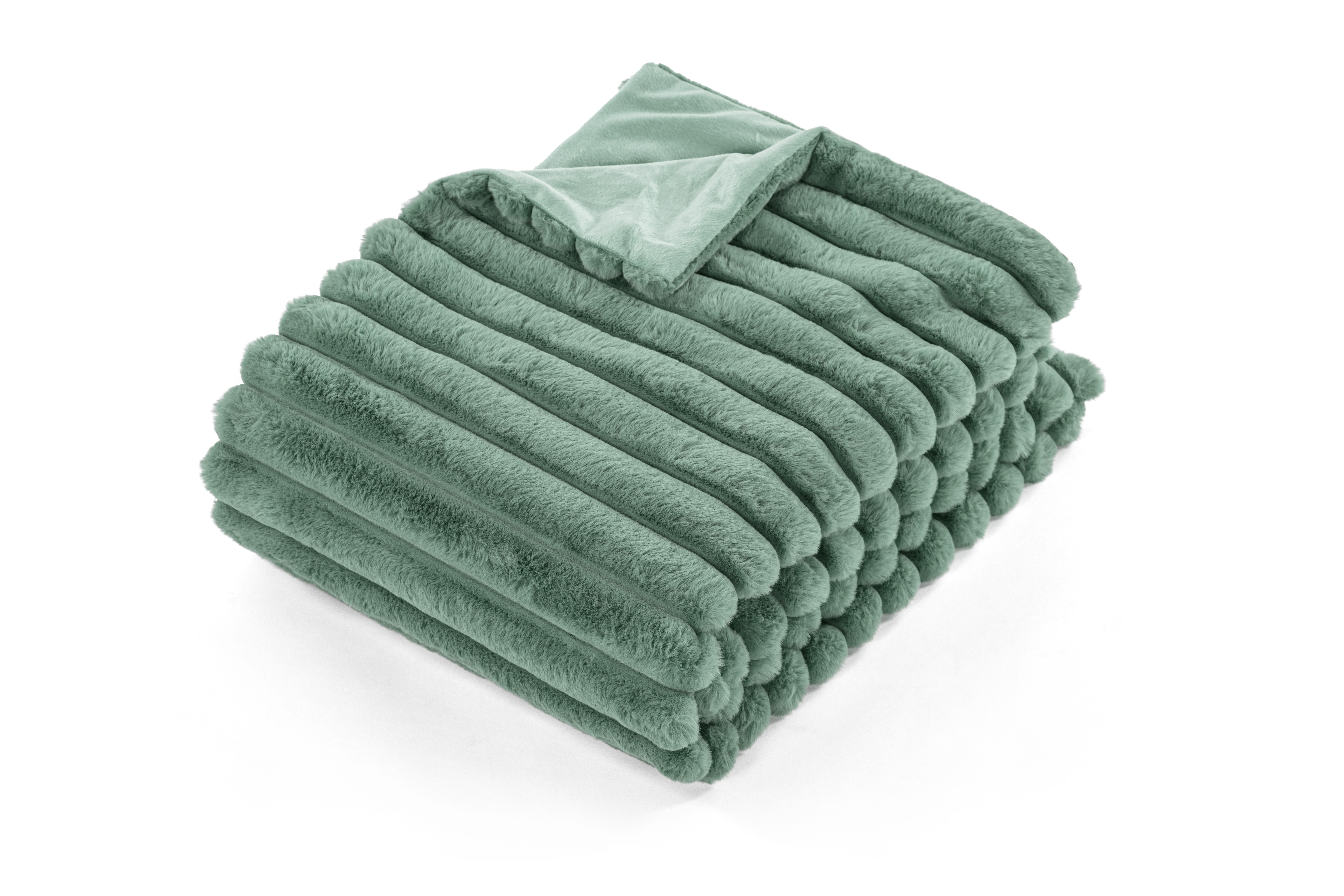 Plaid RABBIT STRIPE - 130x170 cm, vert