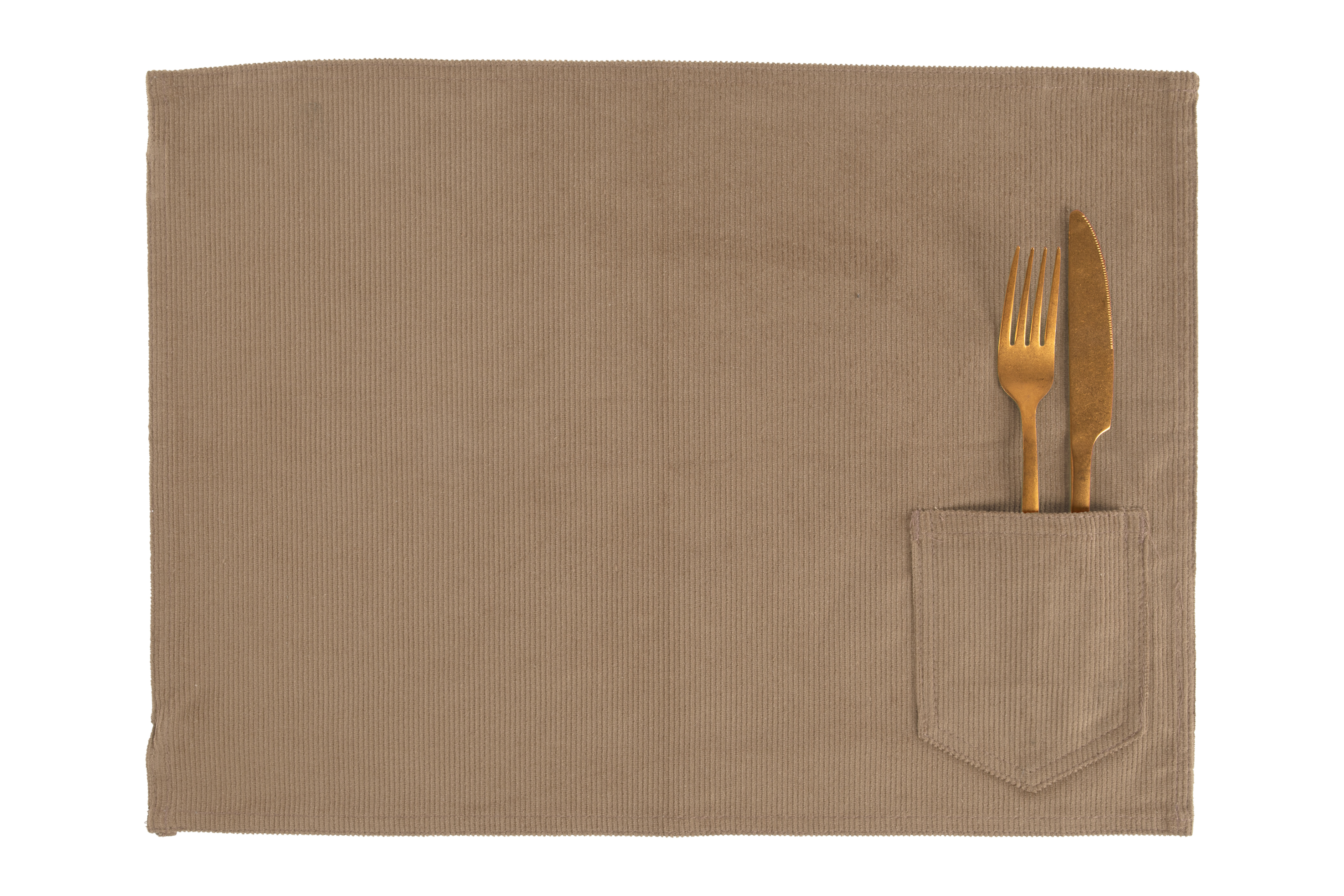 Placemat VELMAR - 33x45 cm, taupe
