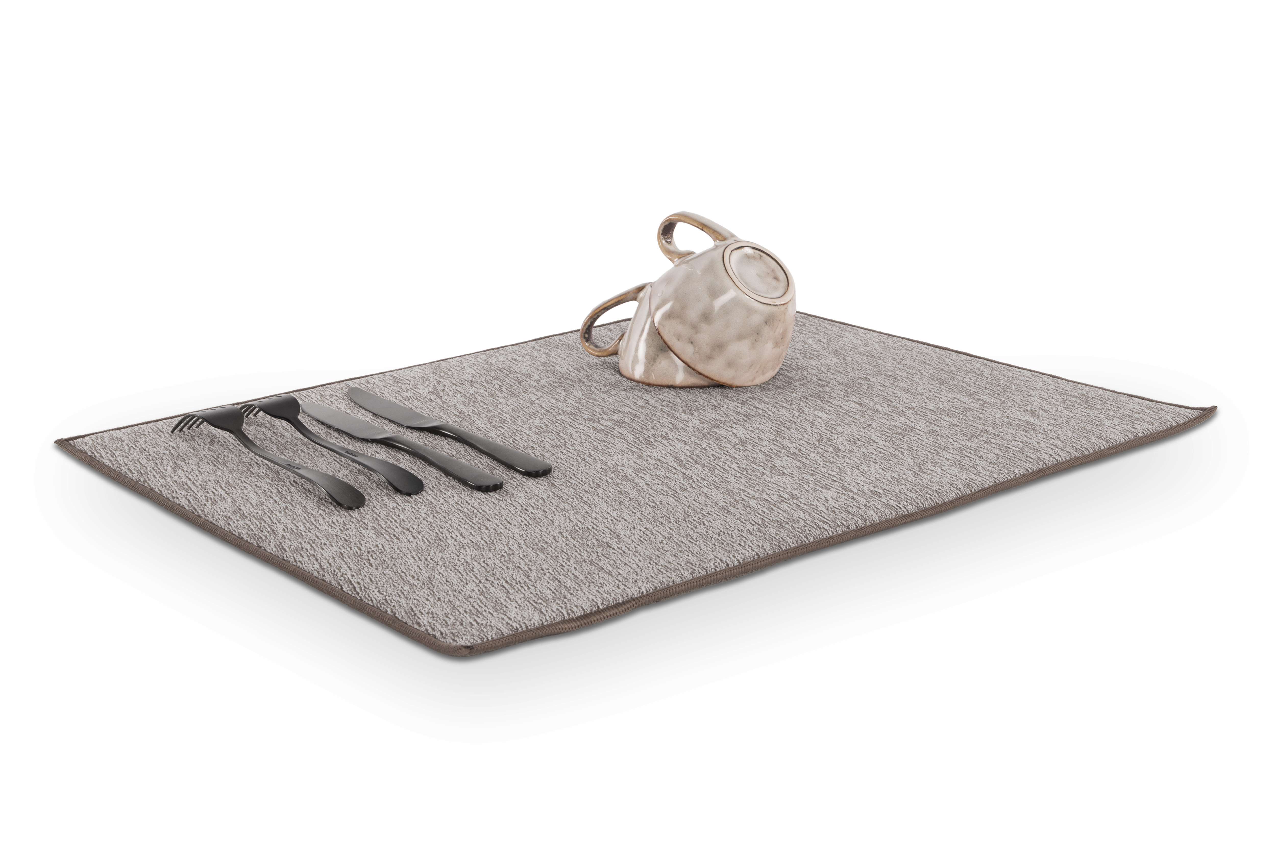 Afdruipmat ESSENTIAL - 38x51 cm, grijs