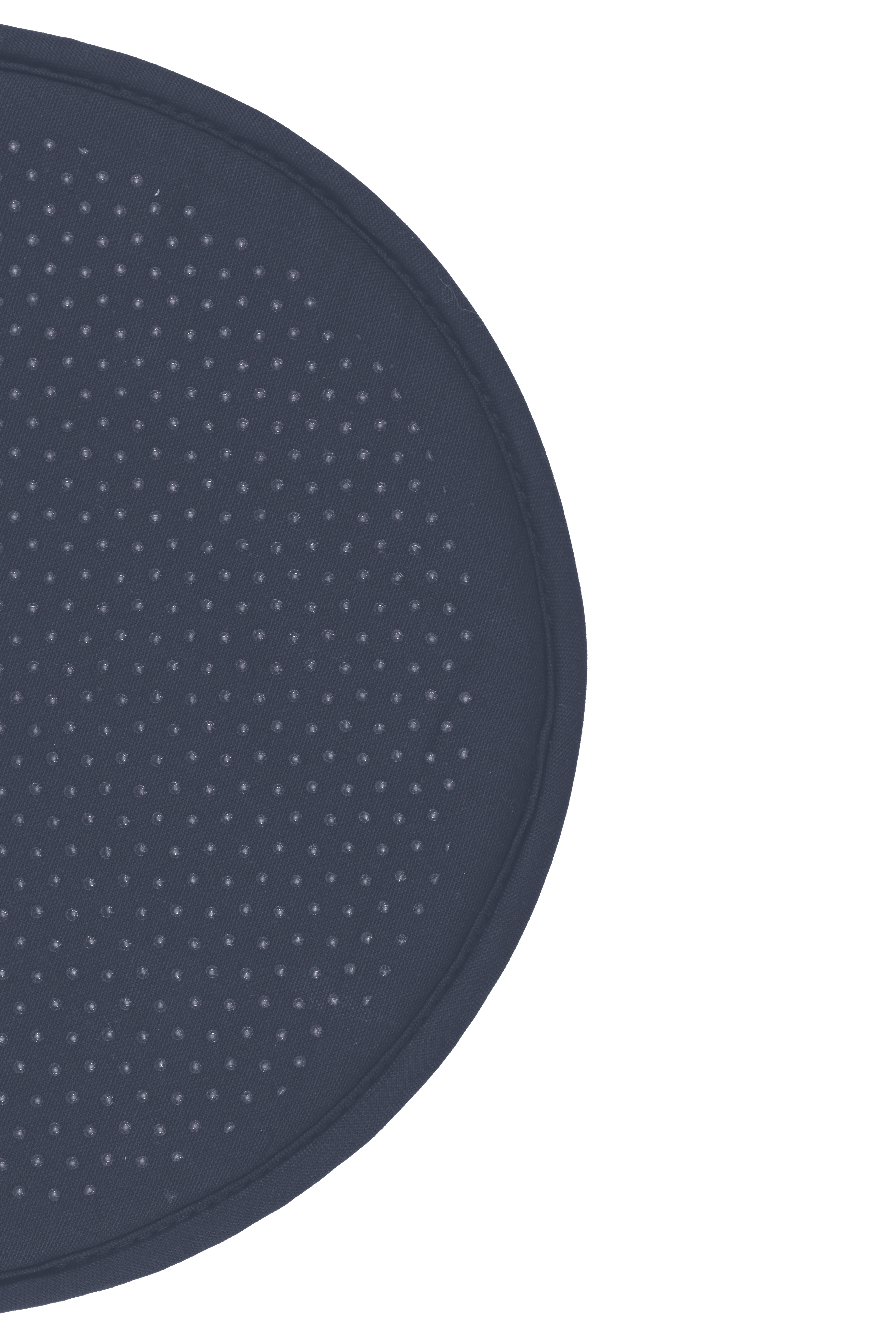 Chairpad SUAVE - round - dia 37cm, dark blue