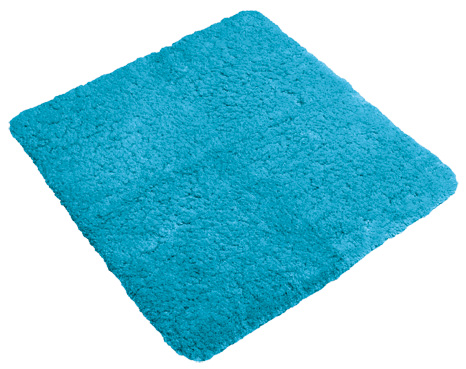 Tapis de bain microfiber antislip 60x60 aqua