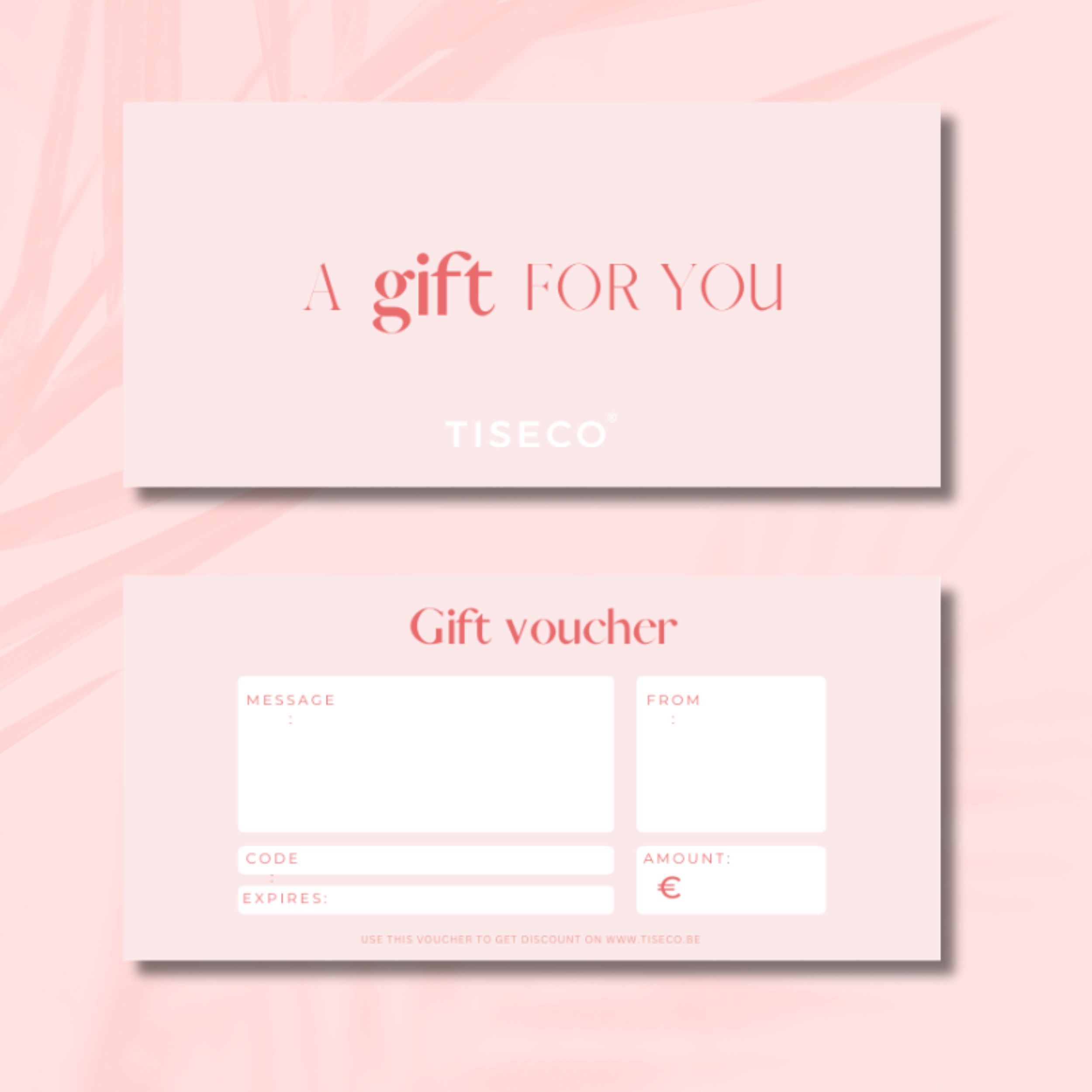 Physical giftcard