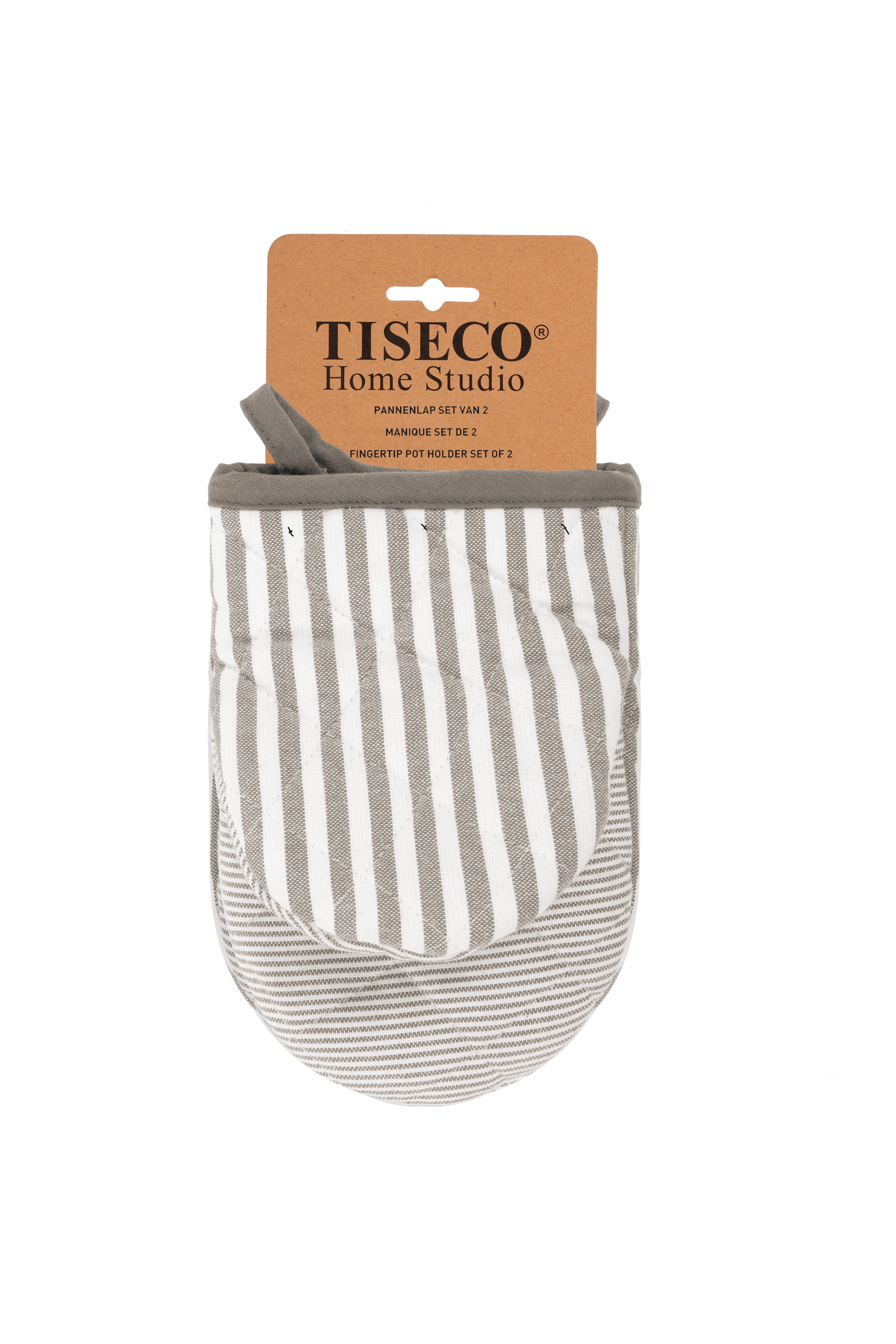 Gripper  XL LINES - SET/2 - 14x18 cm, taupe
