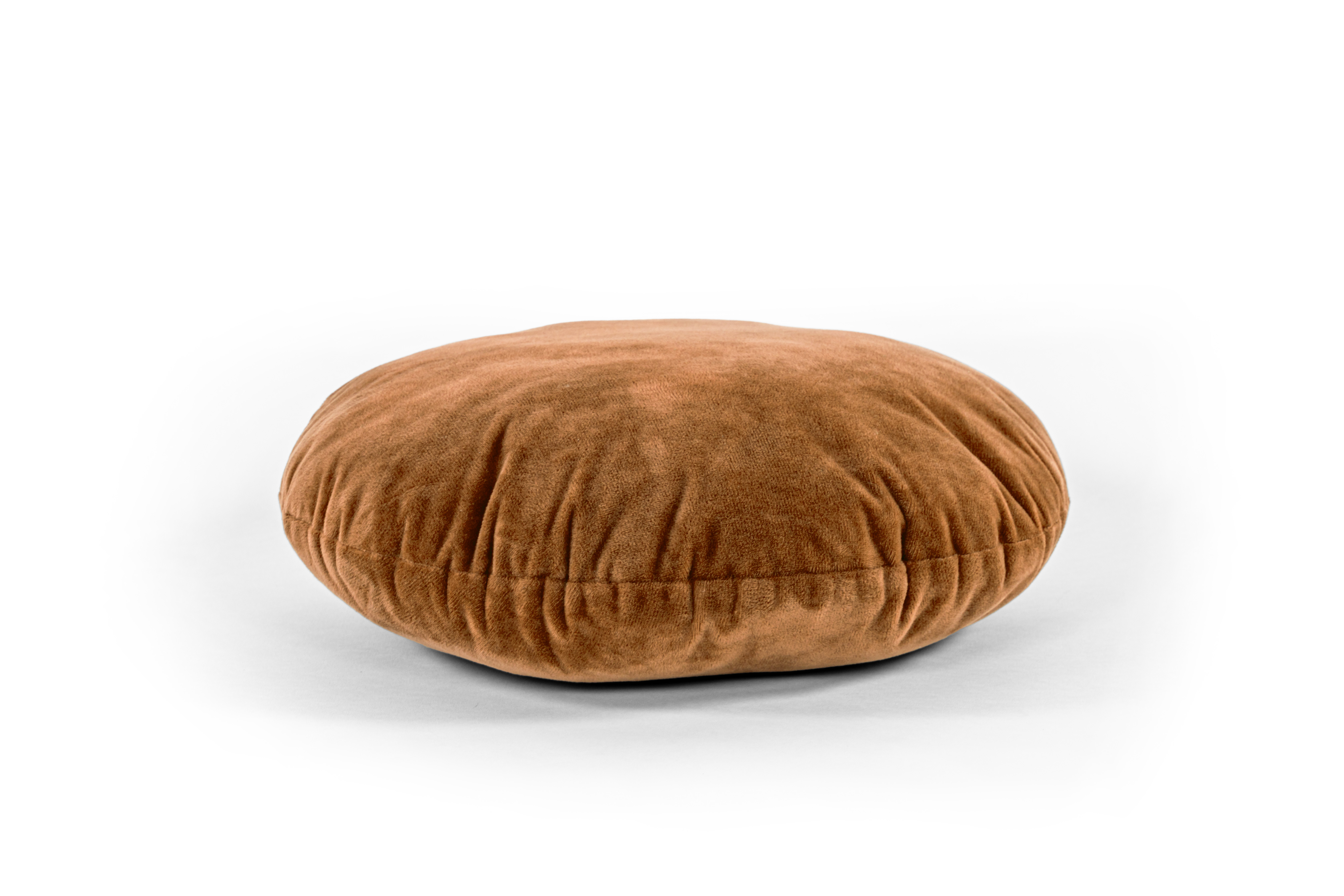 Coussin (rempli) Crystal Velvet dia 38 cm, indiantan