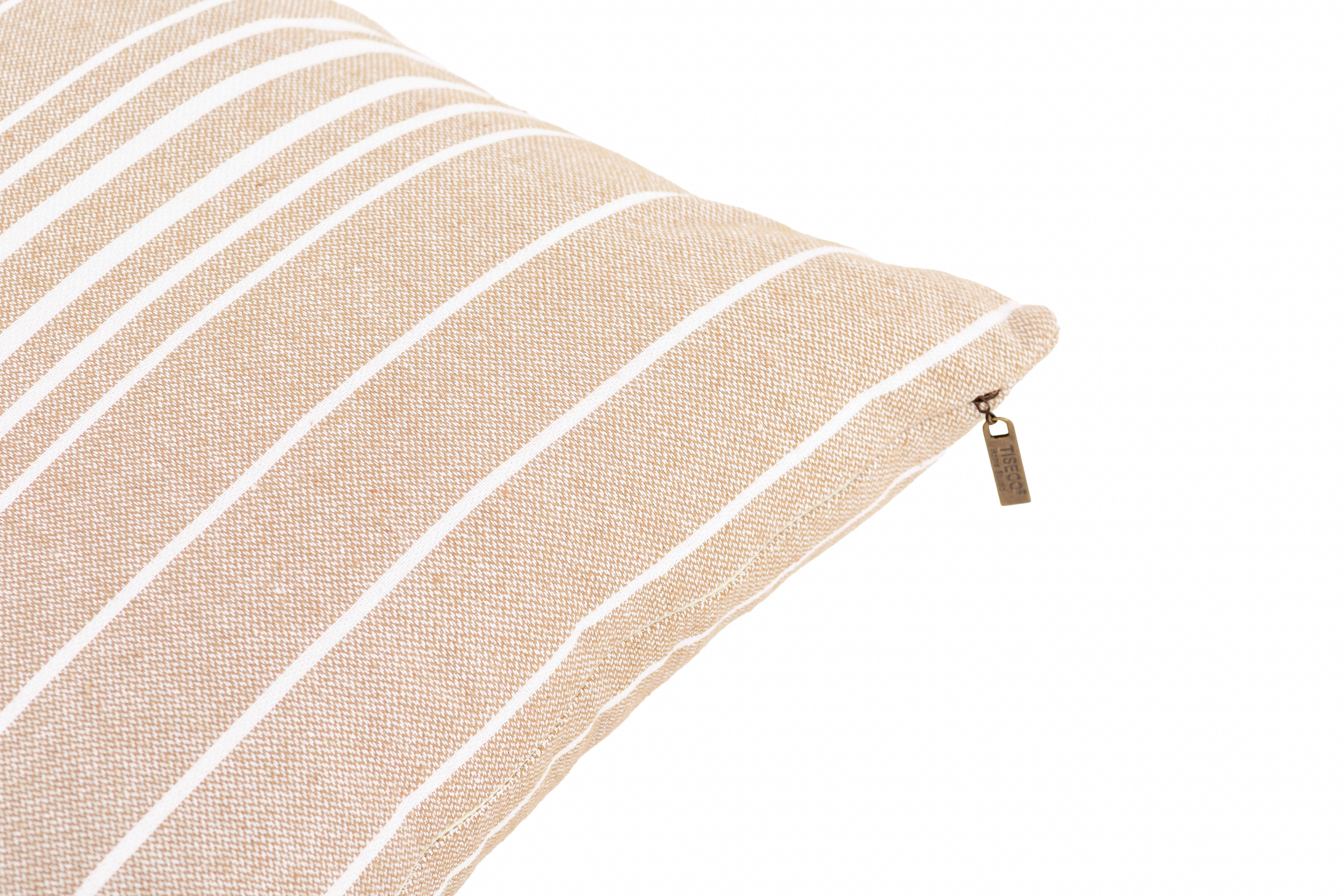 Coussin décoratif (garni) SOLENE - 45x45 cm, sable